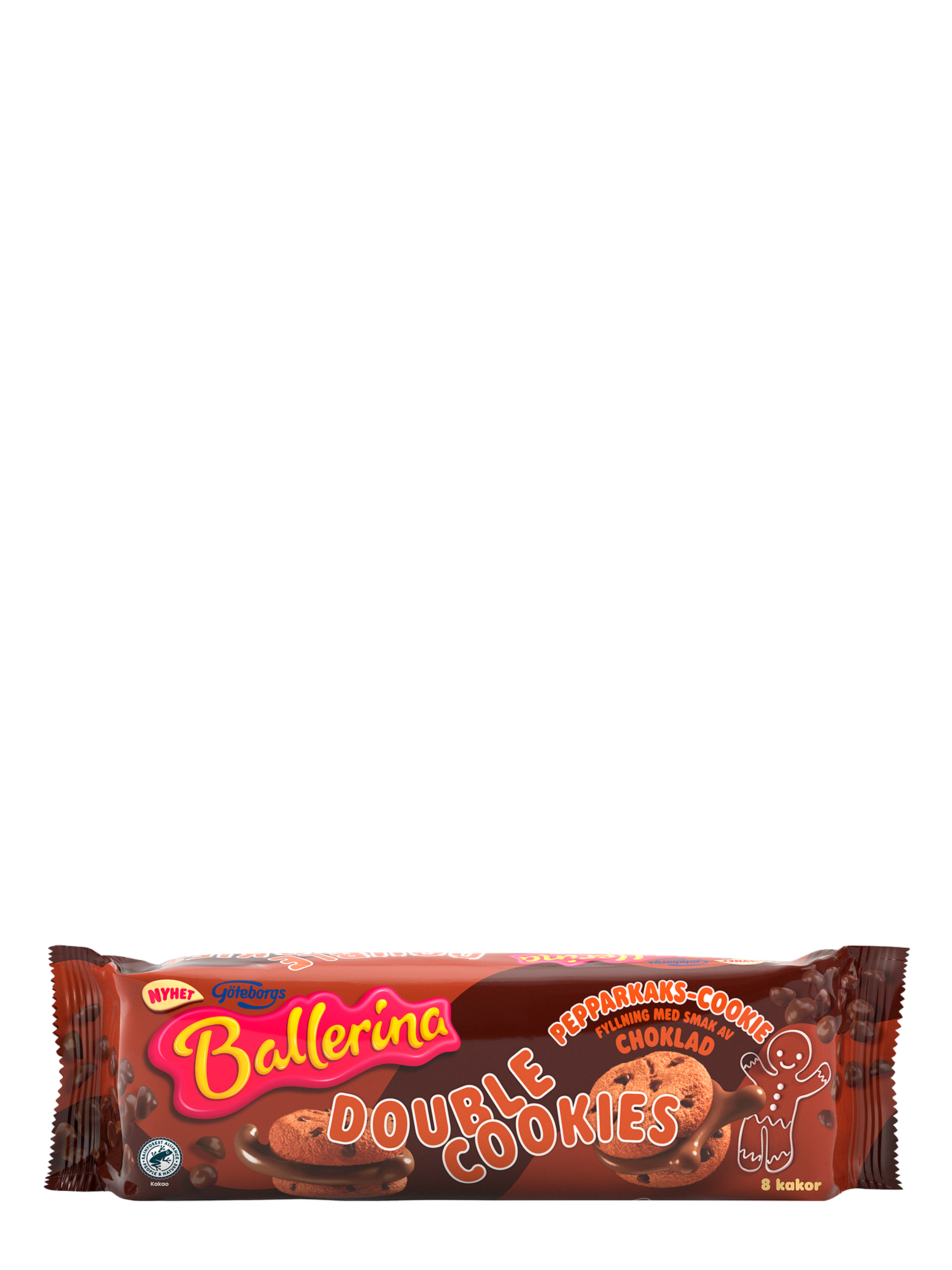 Produktbild som visar Double Cookies Pepparkaka från Ballerina