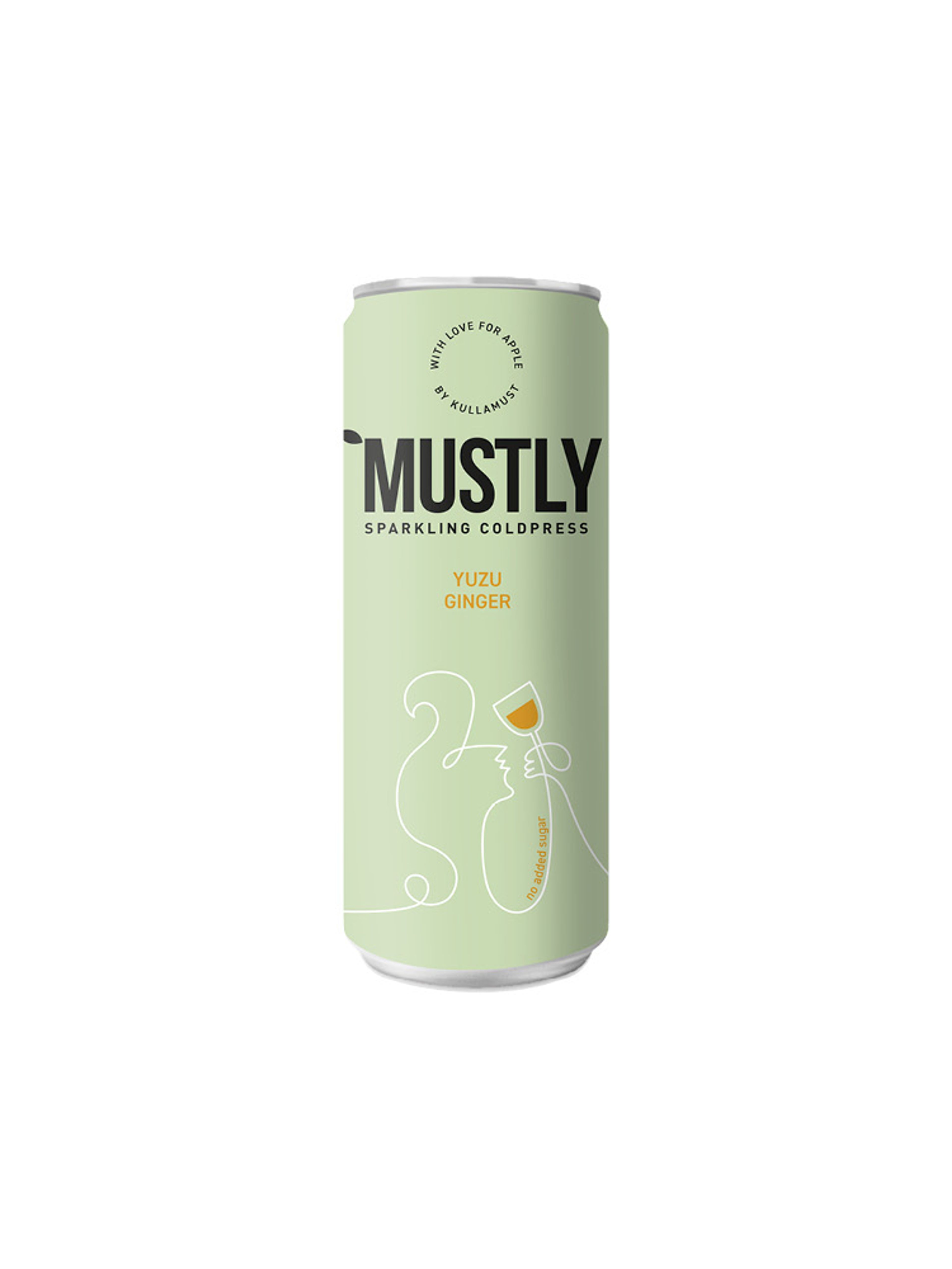 Produktbild som visar Mustly Yuzu Ginger från Mustly