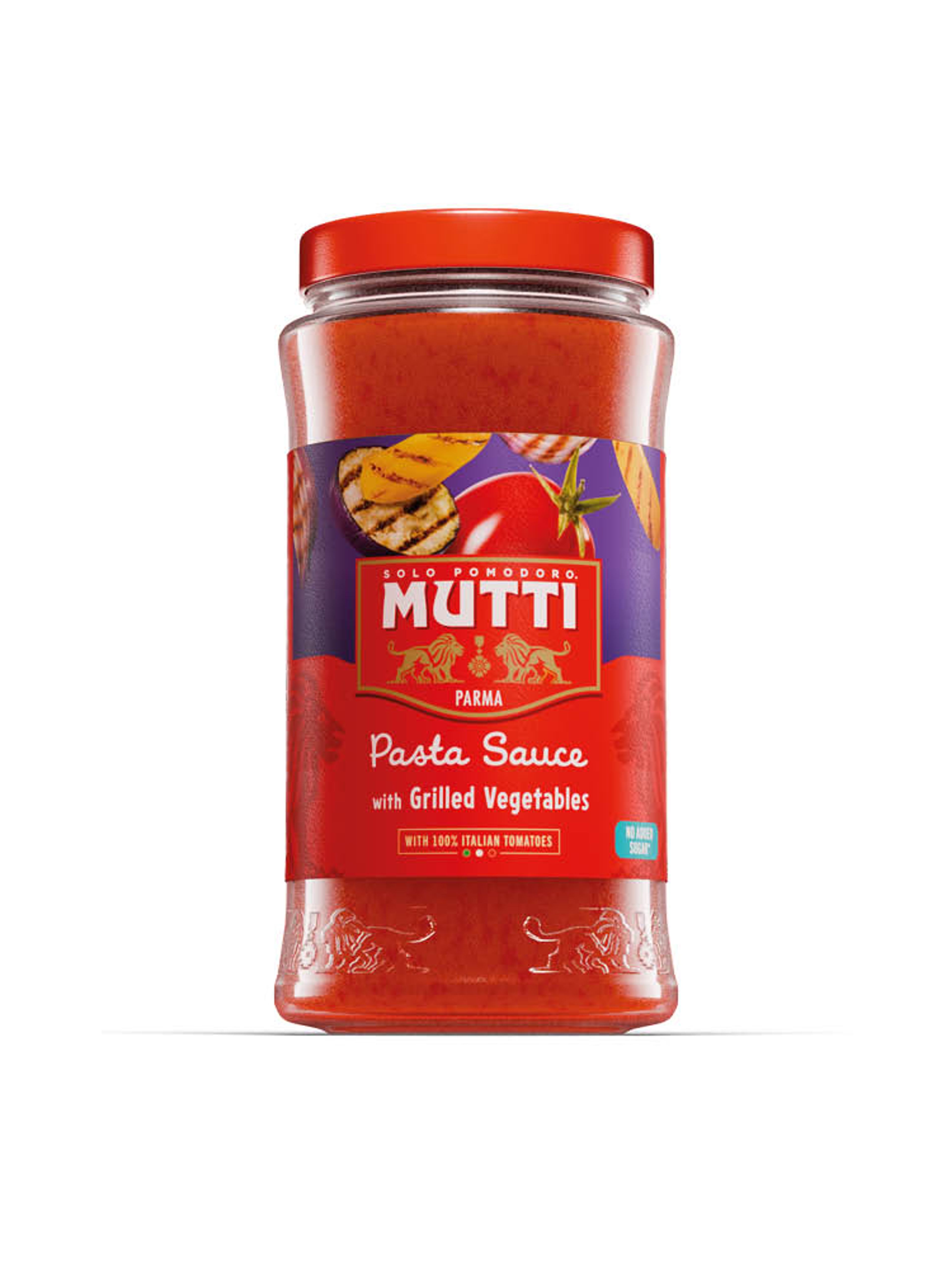 Produktbild som visar Pastasås Grillade Grönsaker från Mutti