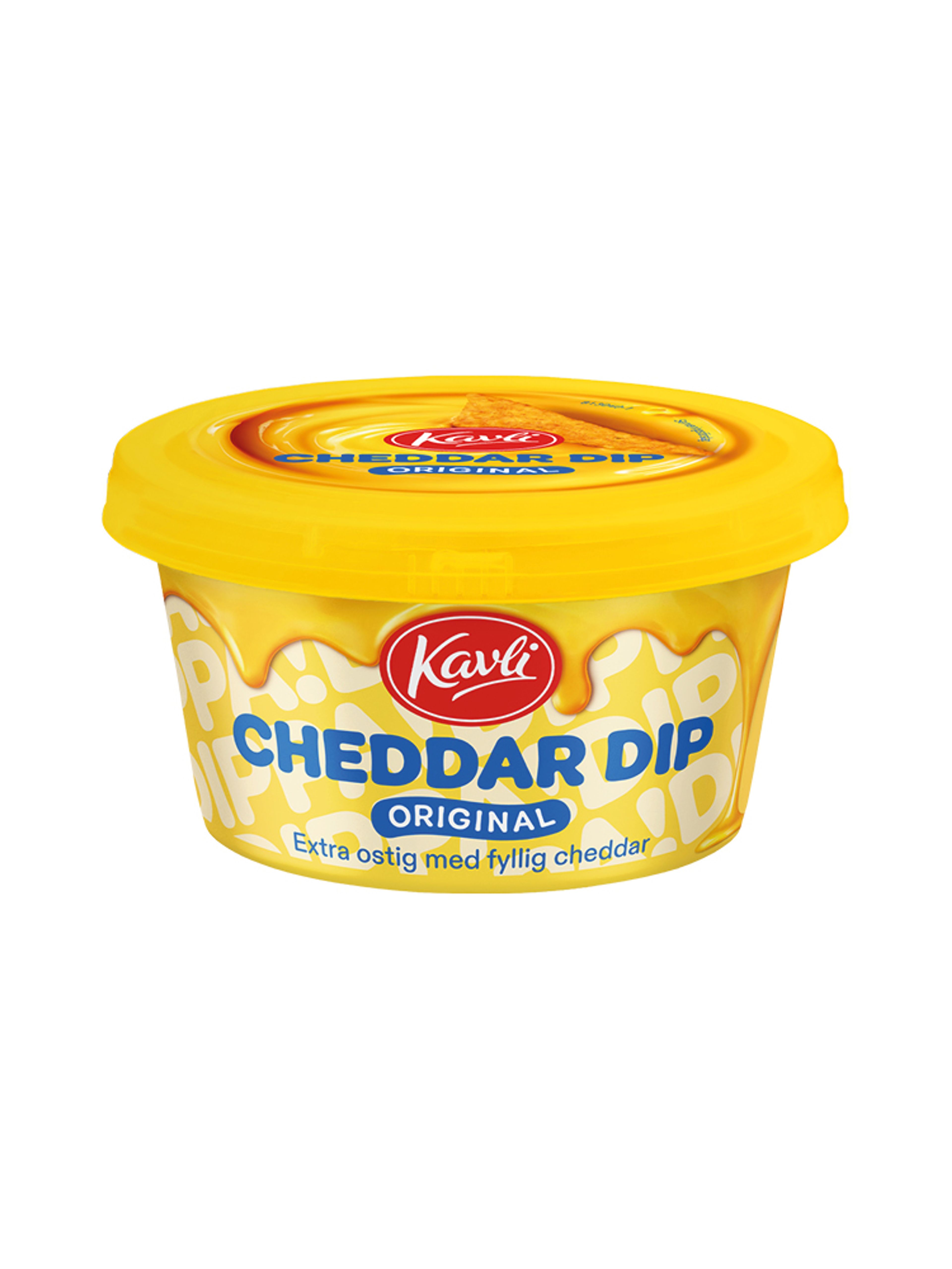 Produktbild som visar Cheddar Dip Original från Kavli
