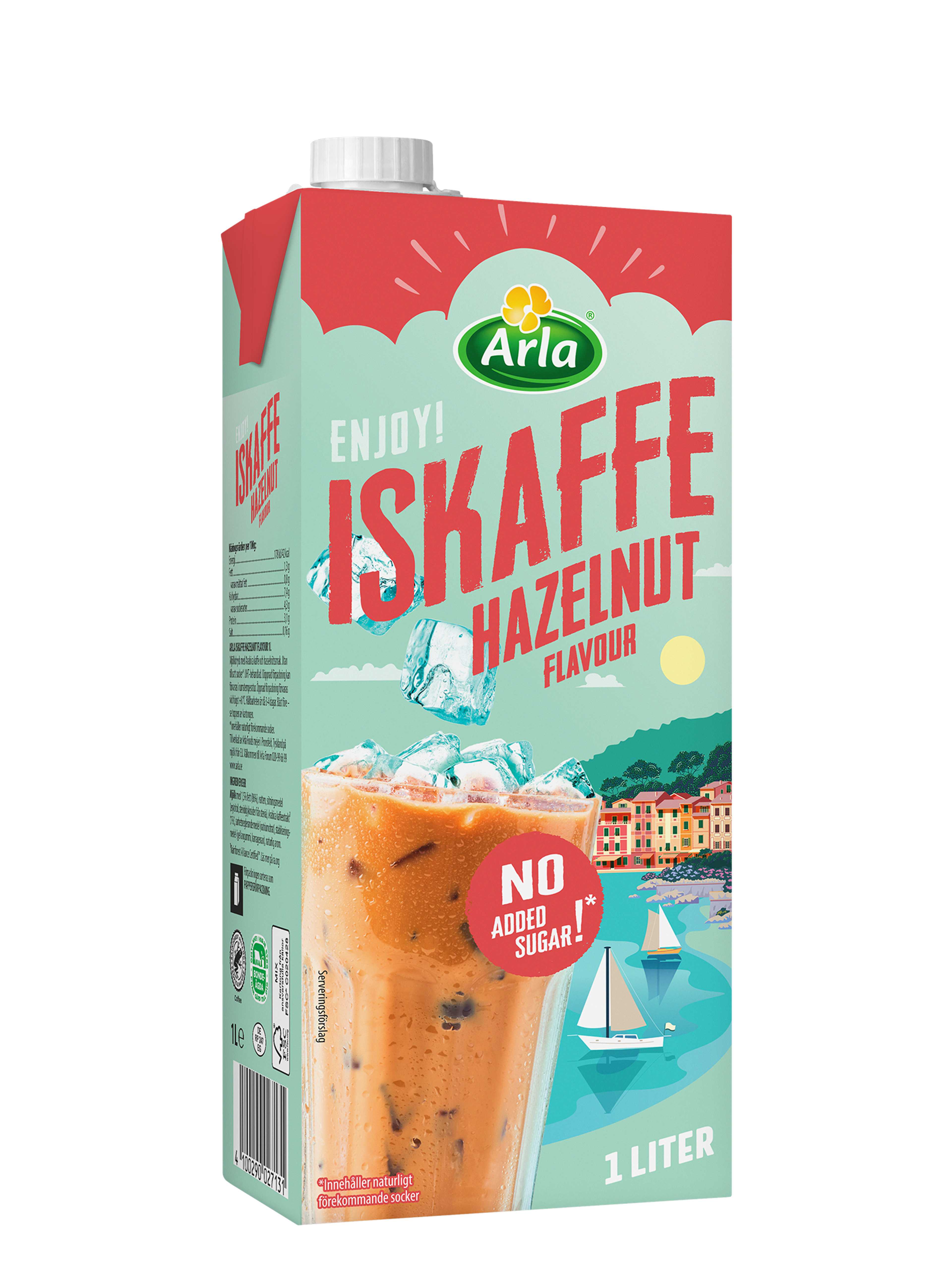 Produktbild som visar Iskaffe Hazelnut från Arla®