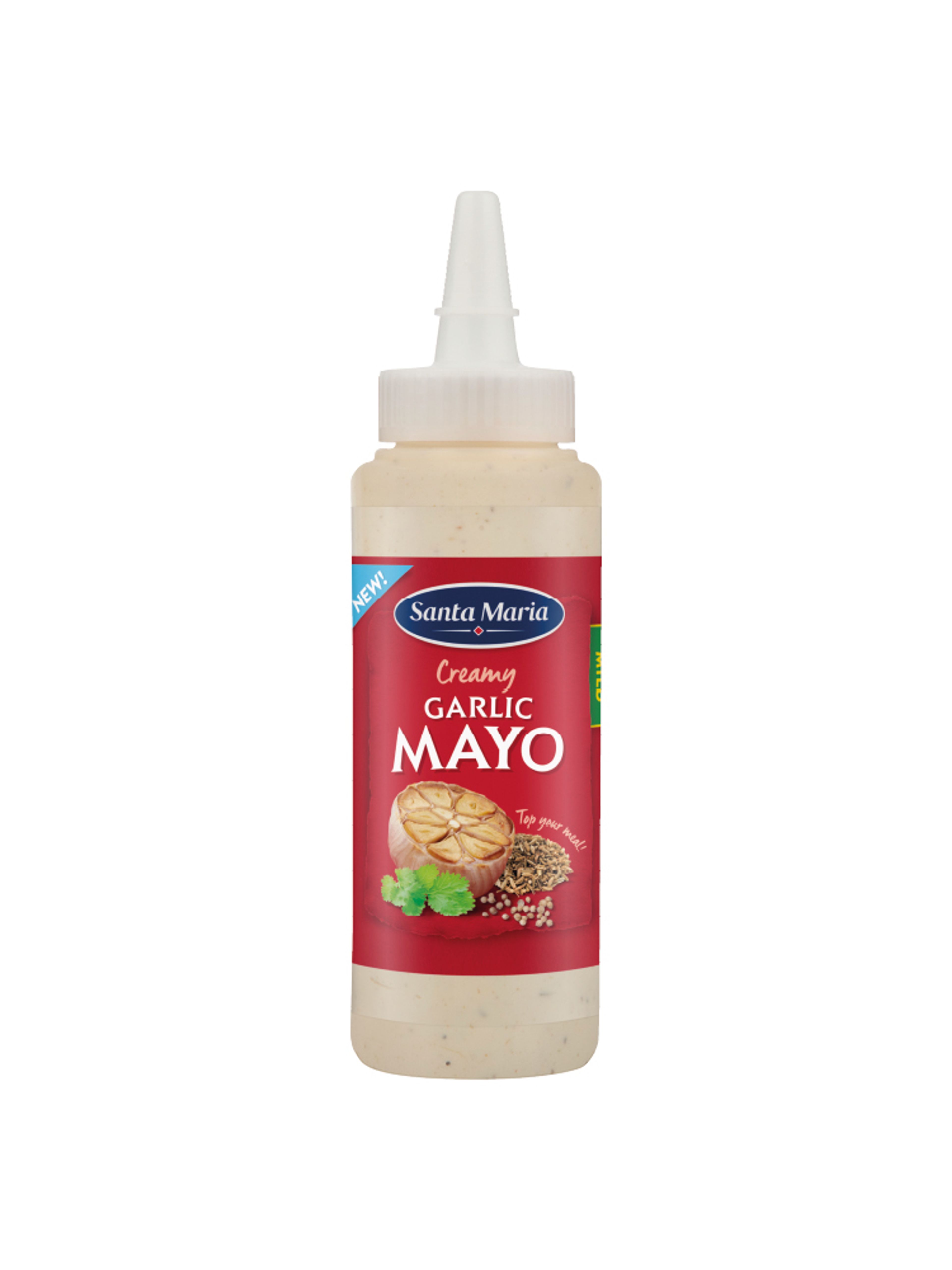 Produktbild som visar Creamy Garlic Mayo från Santa Maria