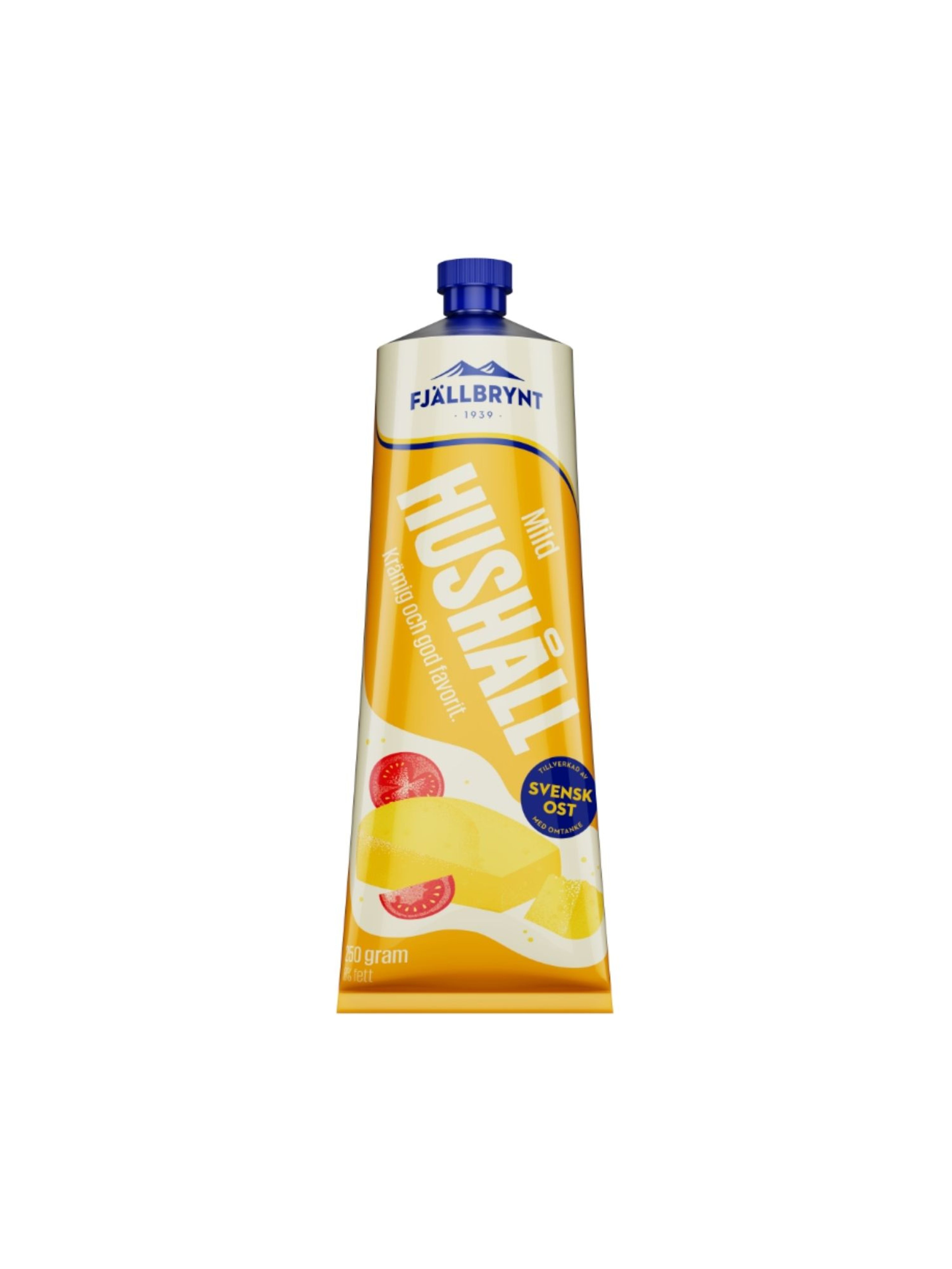 Produktbild som visar Mjukost Mild Hushållsost från Fjällbrynt