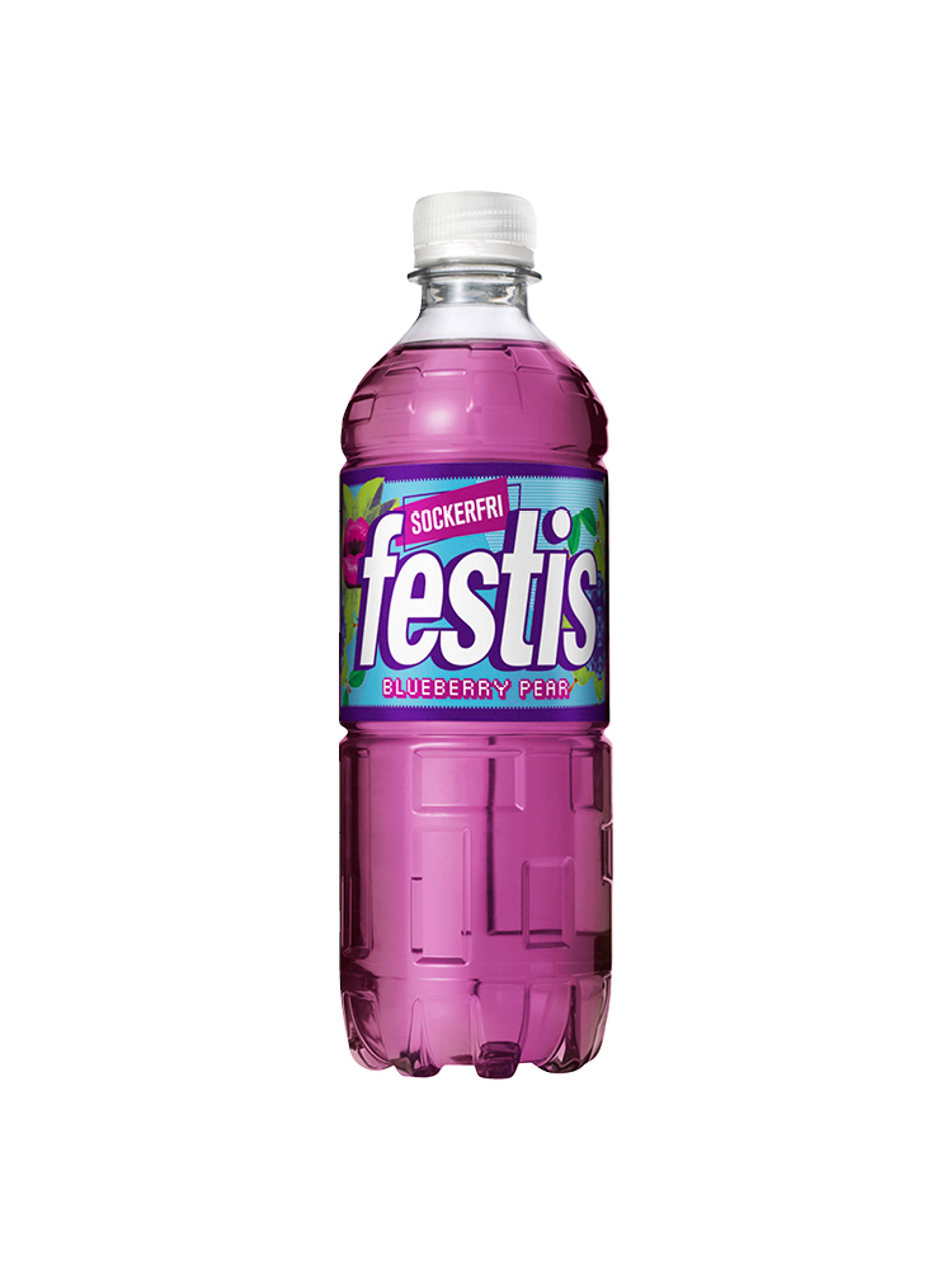 Produktbild som visar Festis Blueberry Pear Sugarfree från Festis