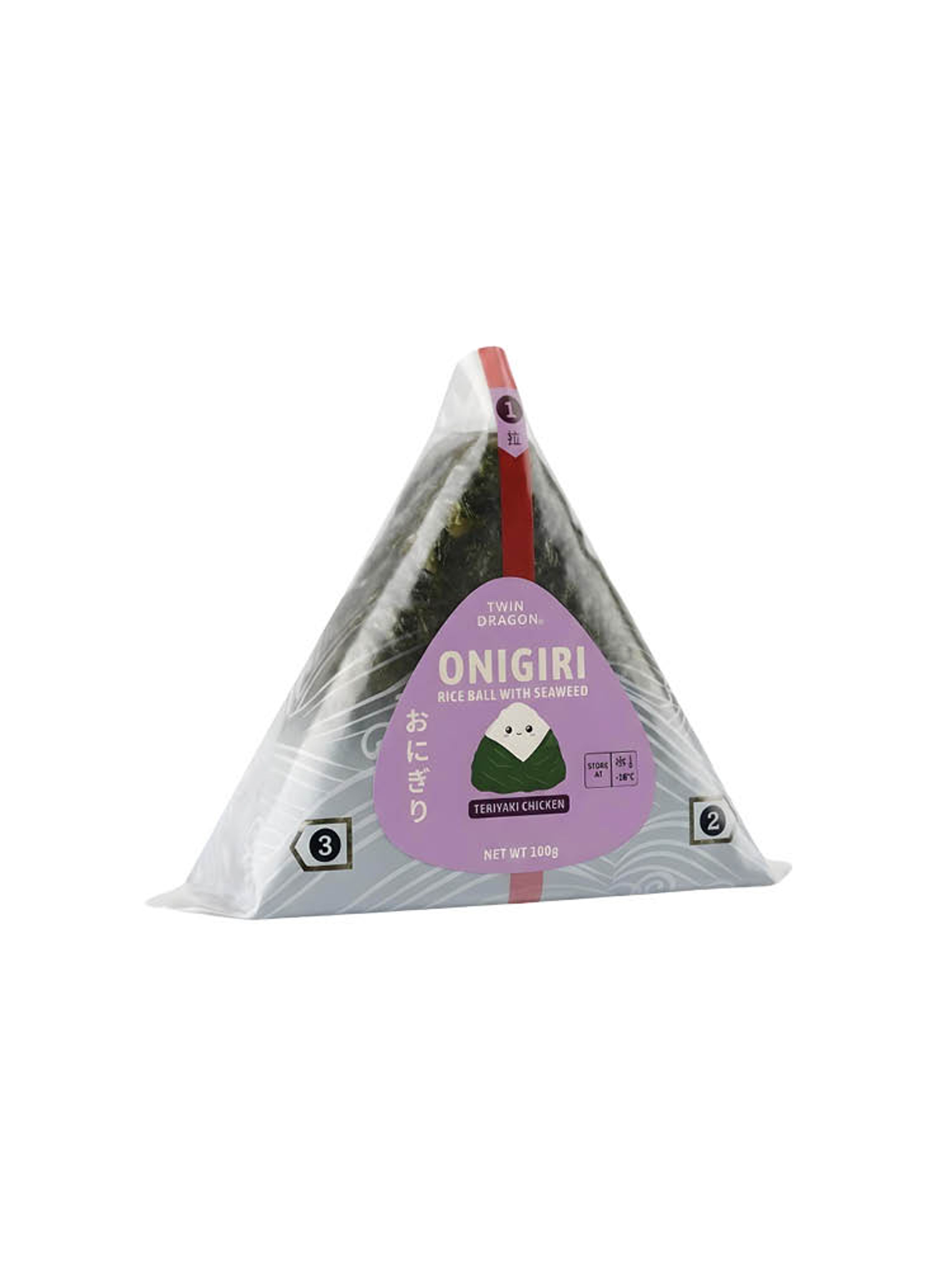 Produktbild som visar Onigiri Teriyaki Chicken från Twin Dragon