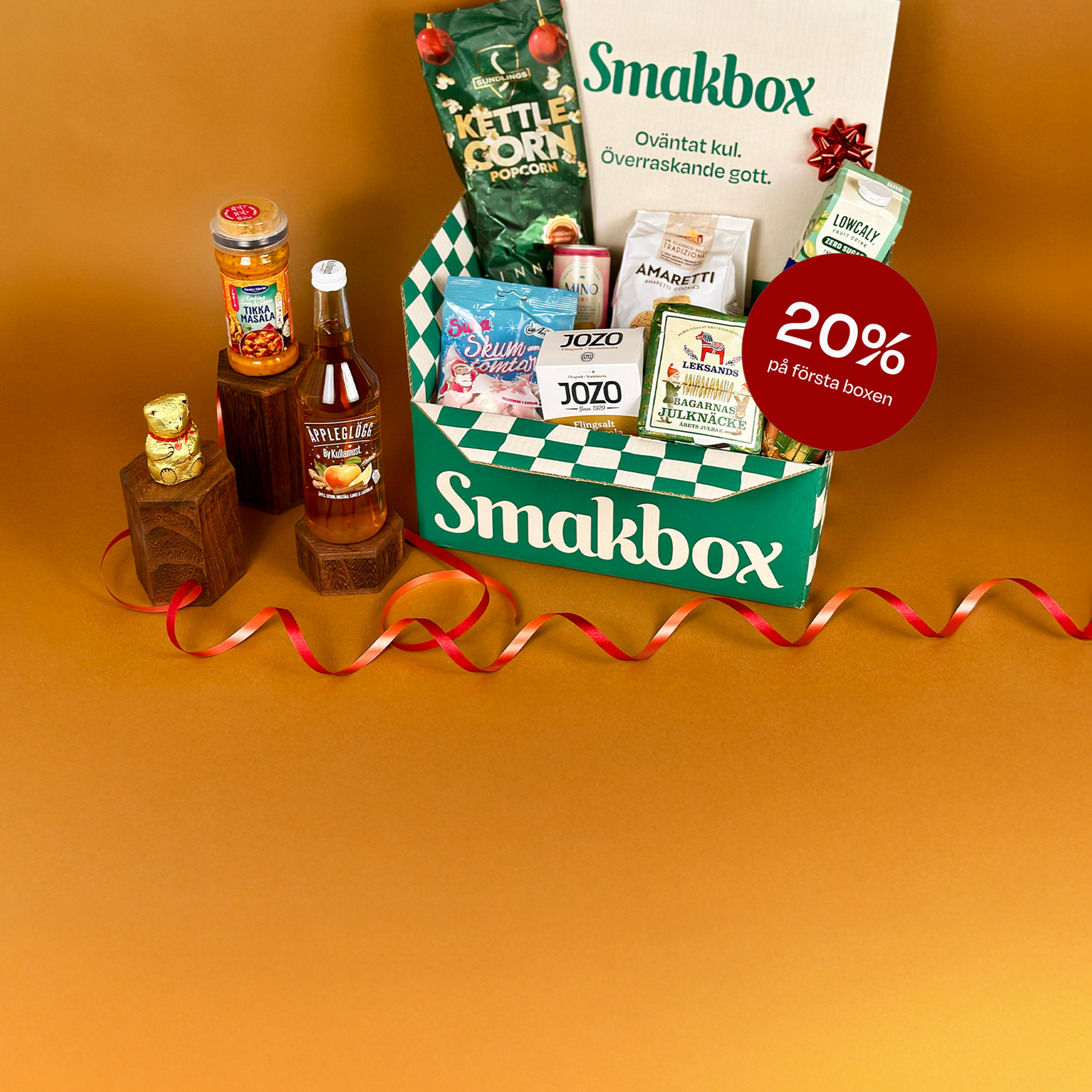 Hitta nya favoriter med Smakbox – Sveriges största provsmakningsbox