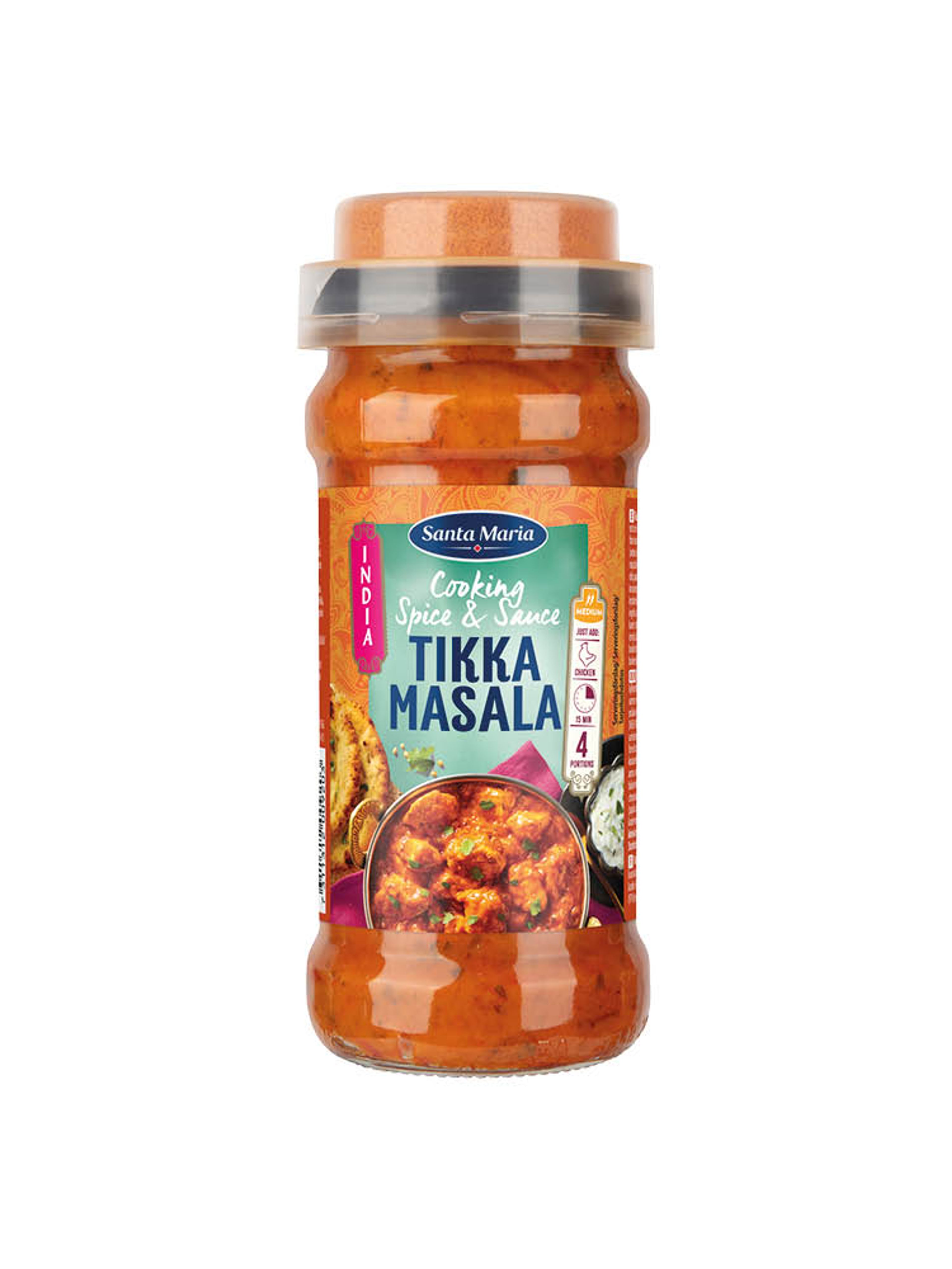 Produktbild som visar Santa Maria Cooking Sauce Tikka Masala från Santa Maria