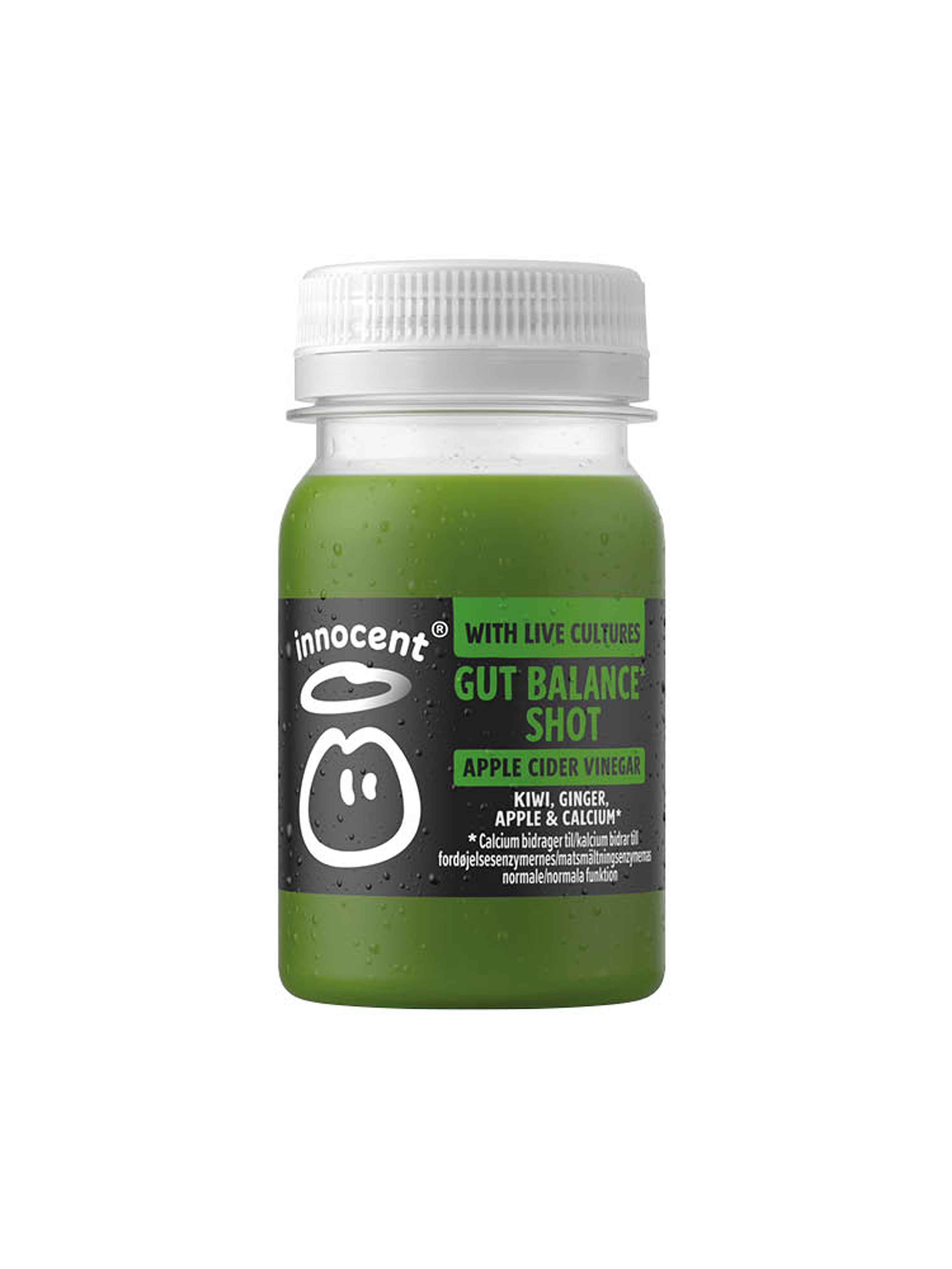 Produktbild som visar Hälsoshot - Kiwi, ginger, apple & calcium från Innocent