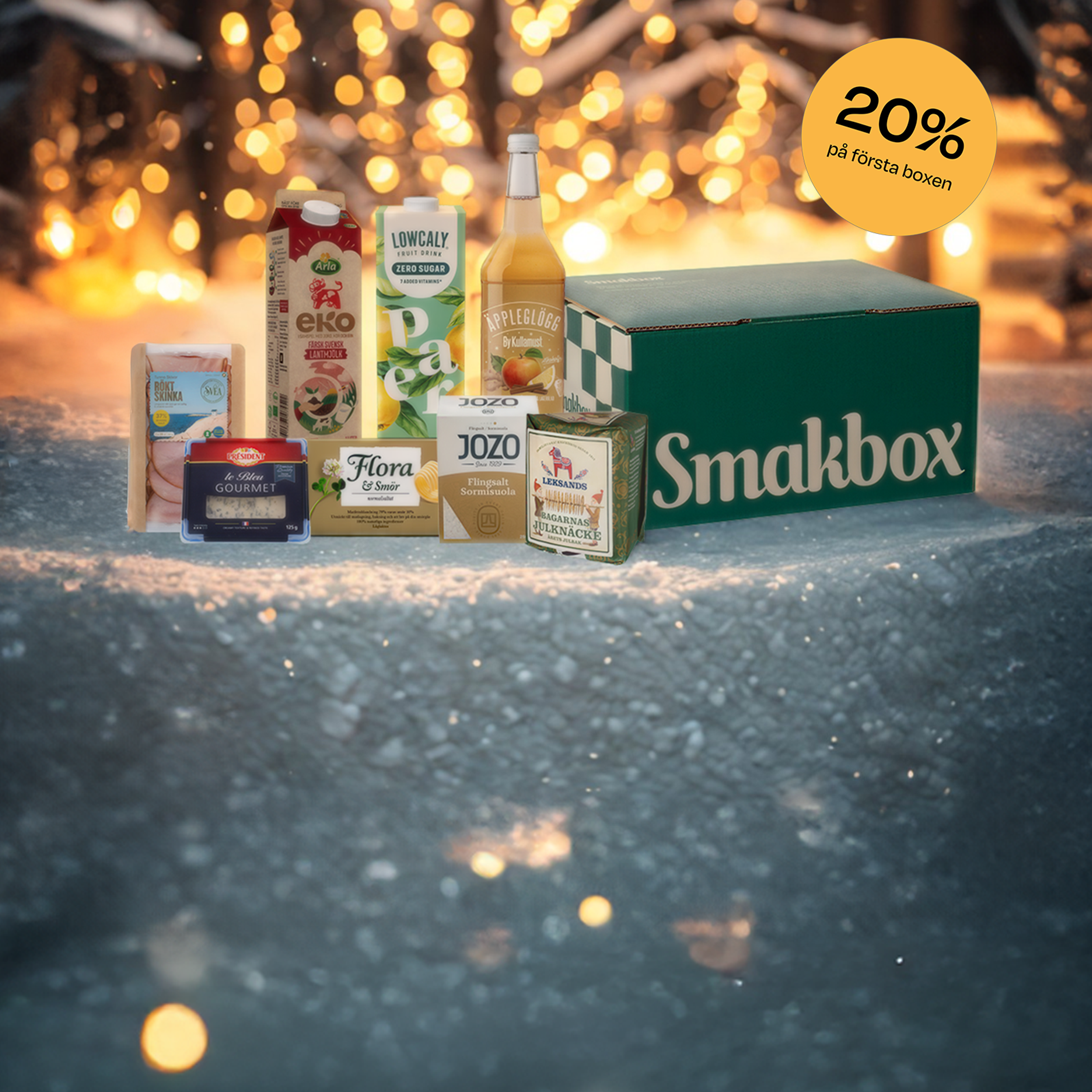Hitta nya favoriter med Smakbox – Sveriges största provsmakningsbox