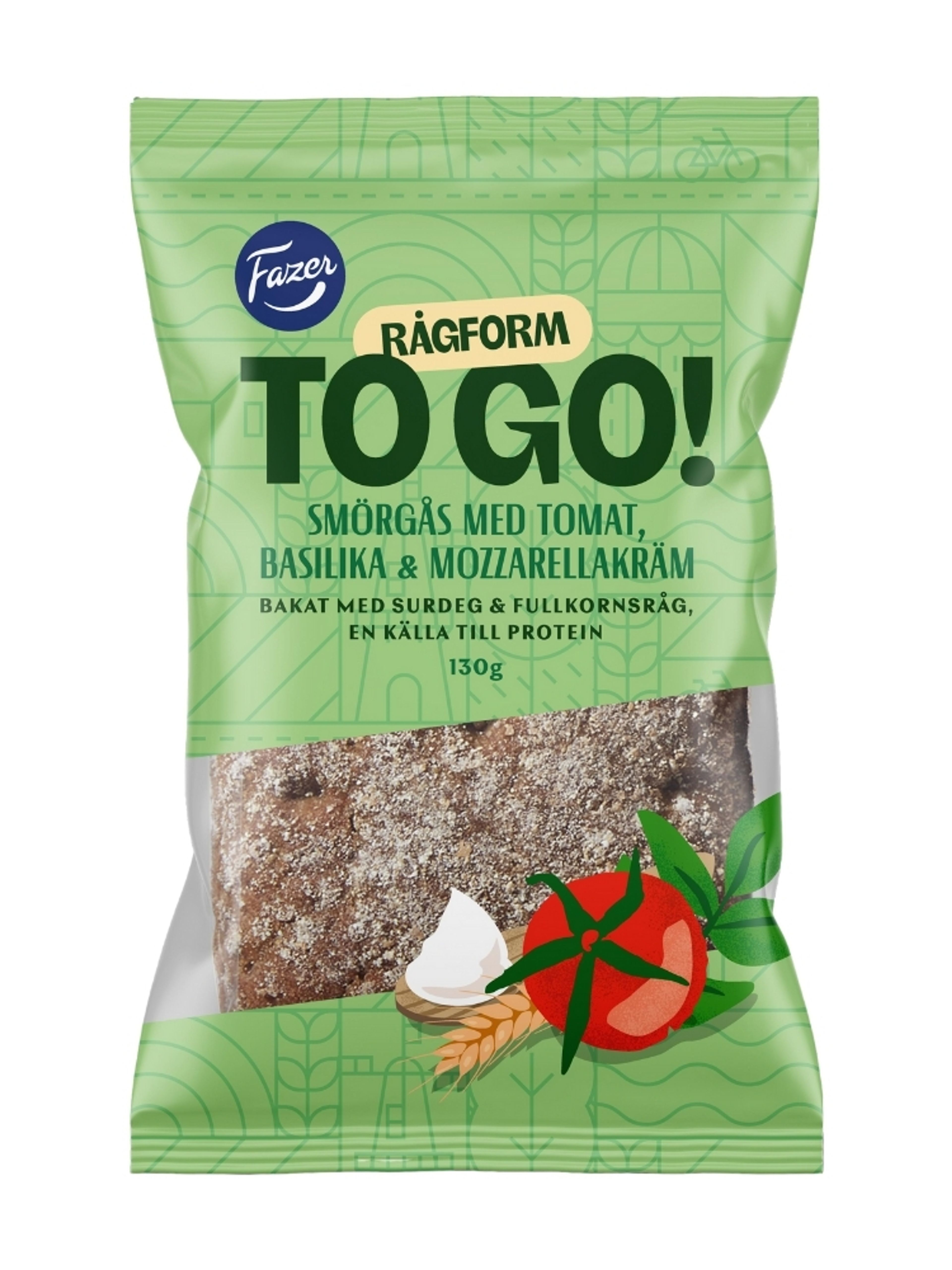 Produktbild som visar Rågform To Go Tomat & Basilika från Fazer