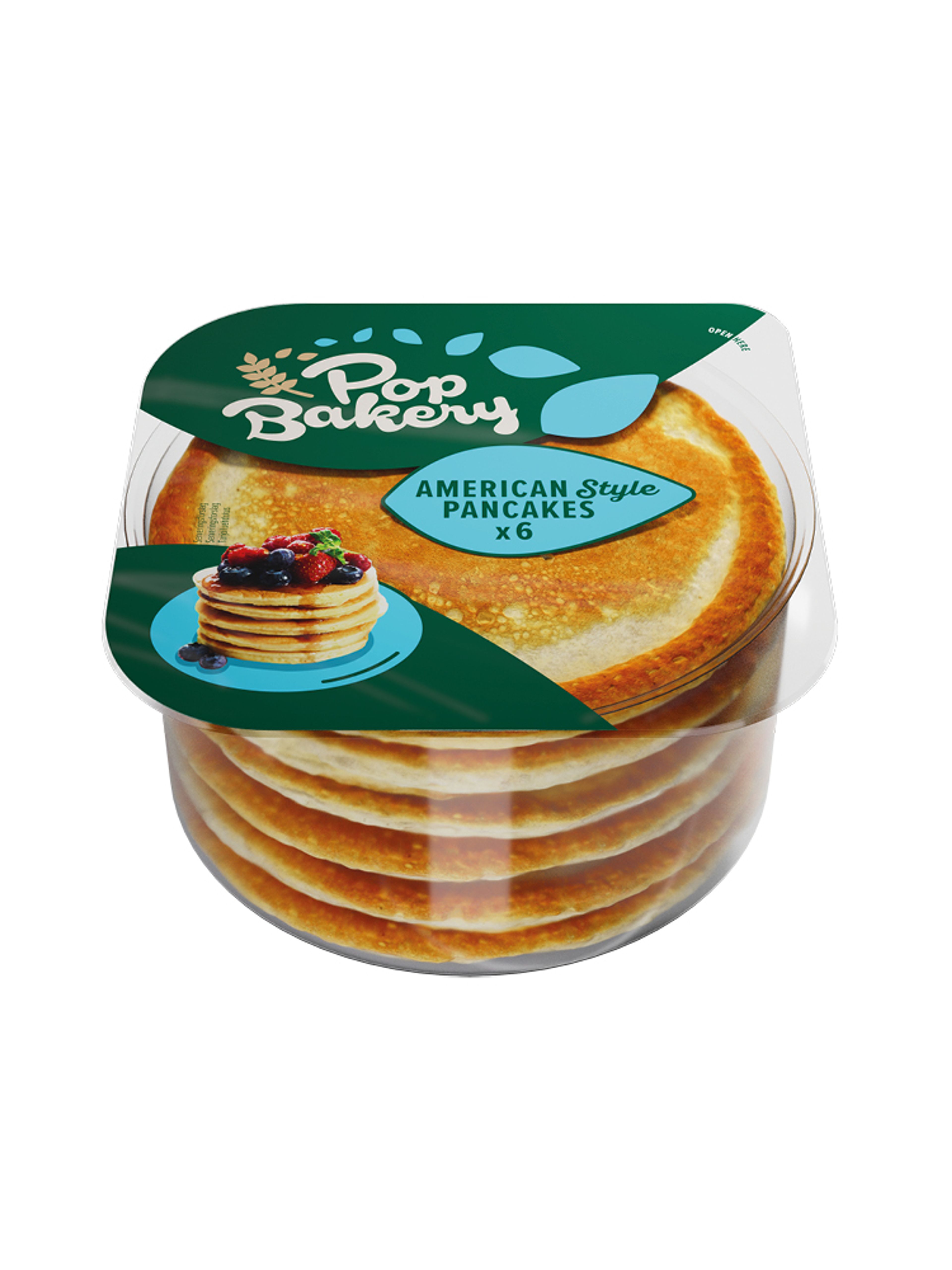 Produktbild som visar American Pancakes från Pop Bakery