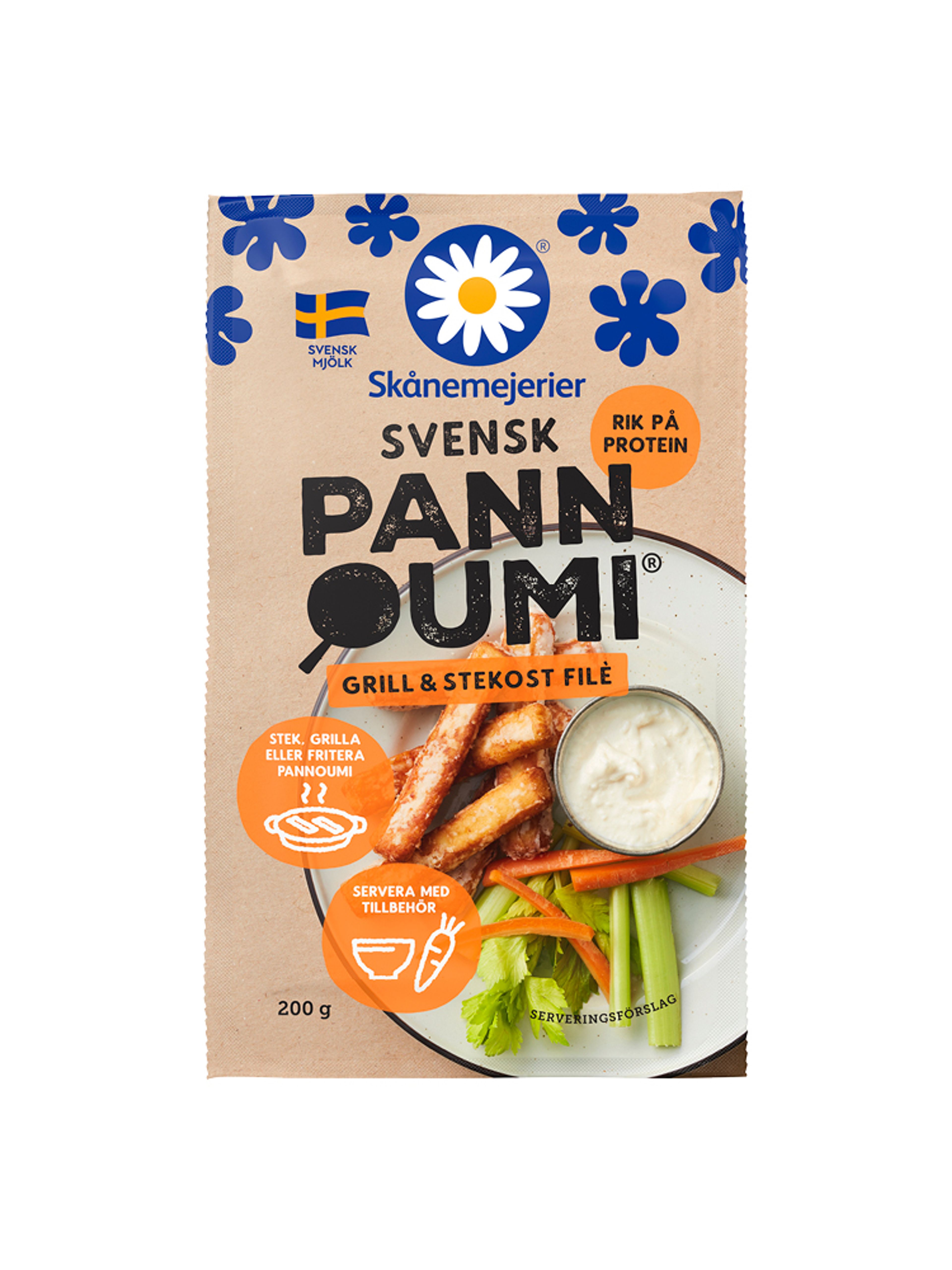 Produktbild som visar Pannoumi Ostfilé från Skånemejerier