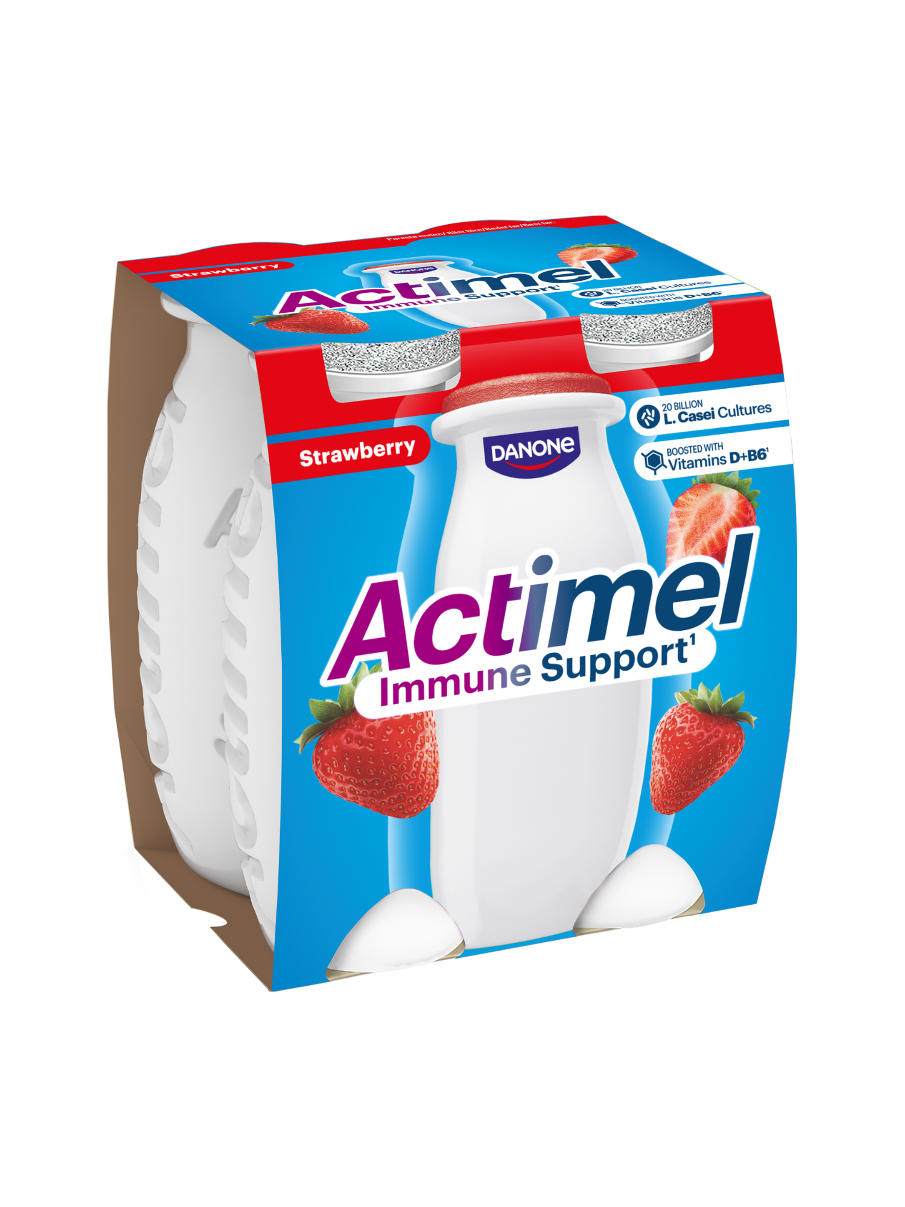 Produktbild som visar Drickyoghurt Jordgubb från Actimel