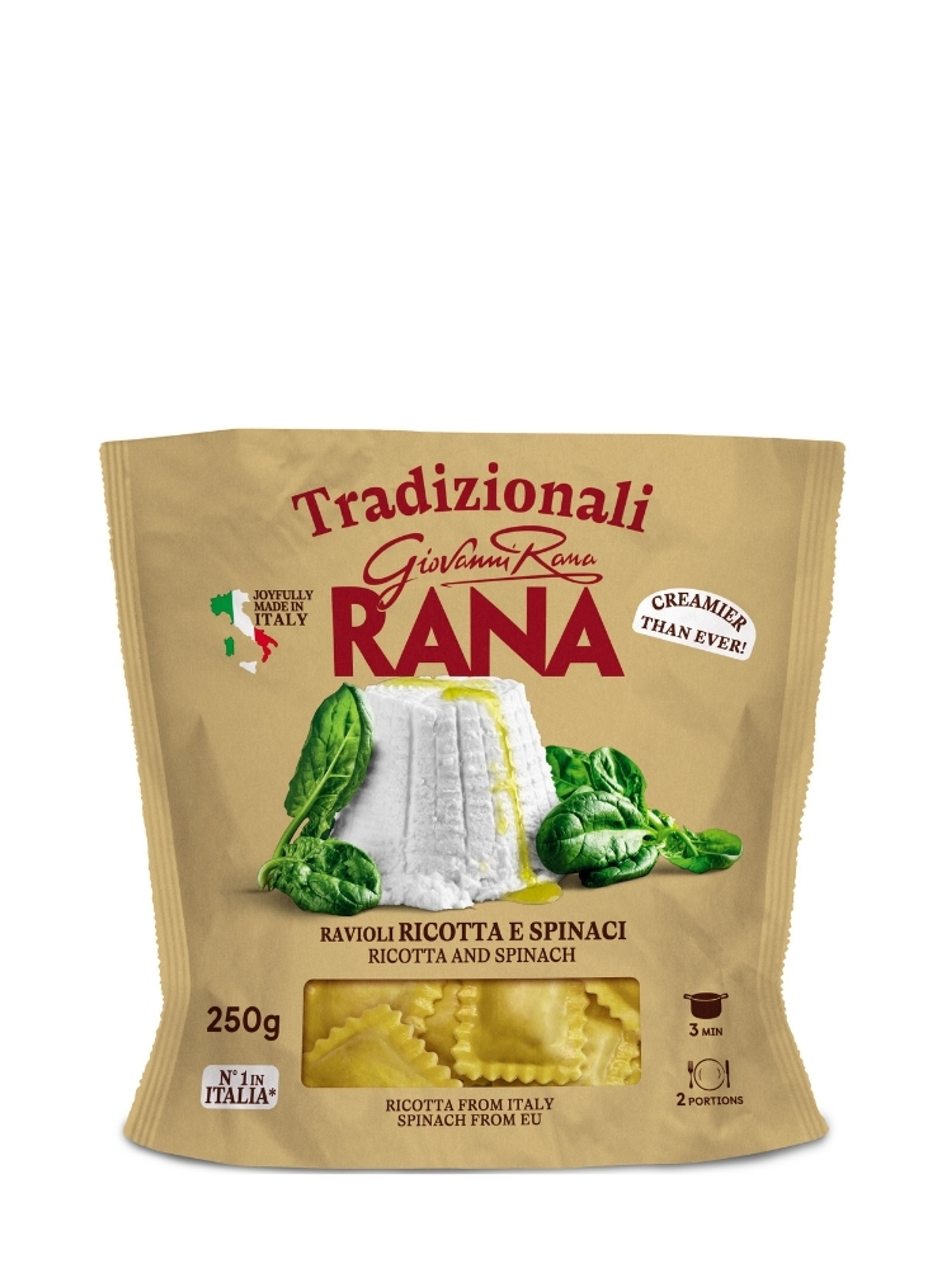Produktbild som visar Ravioli Ricotta & Spenat från Rana