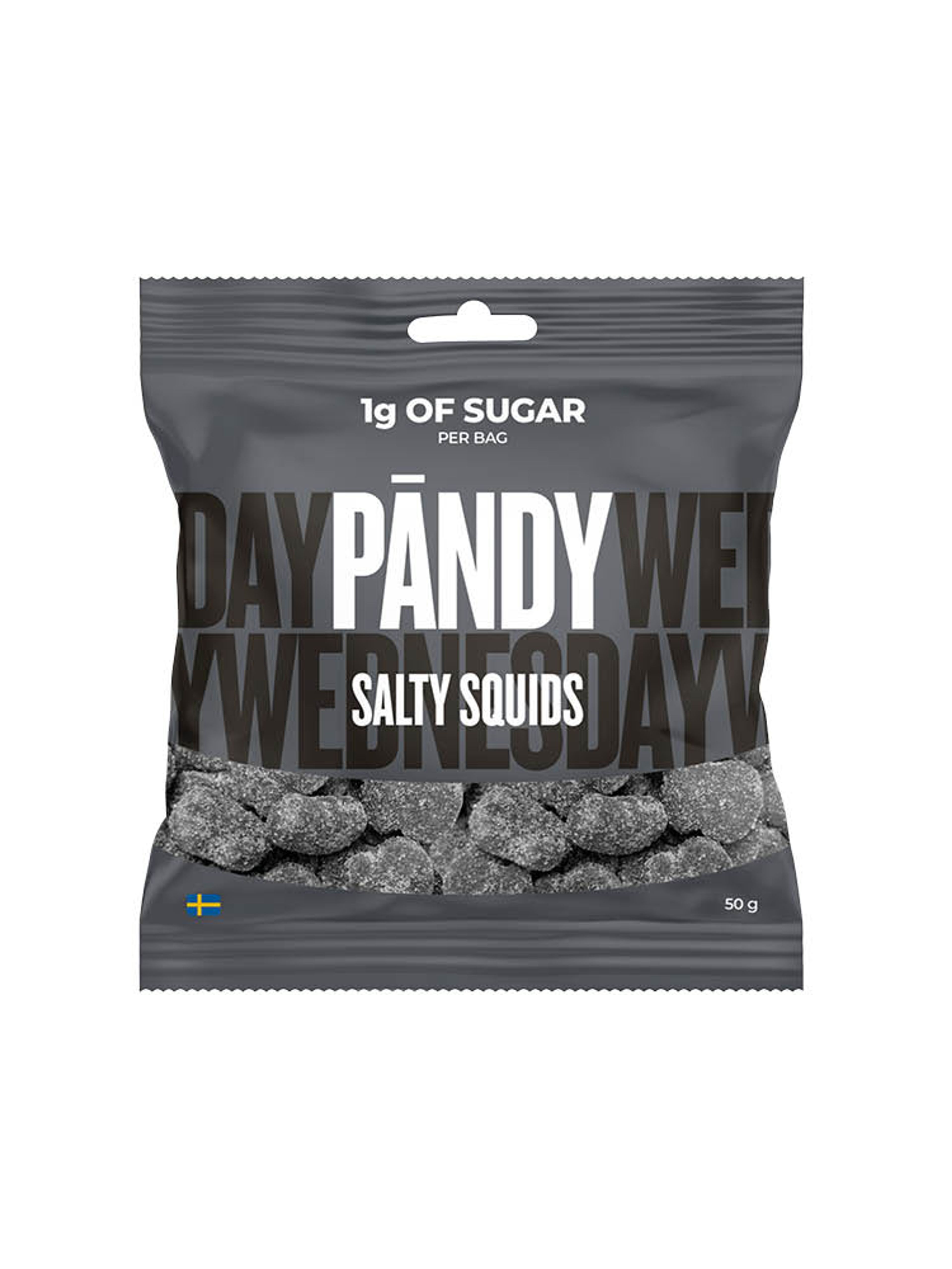 Produktbild som visar Godis Salty Squids från PÄNDY