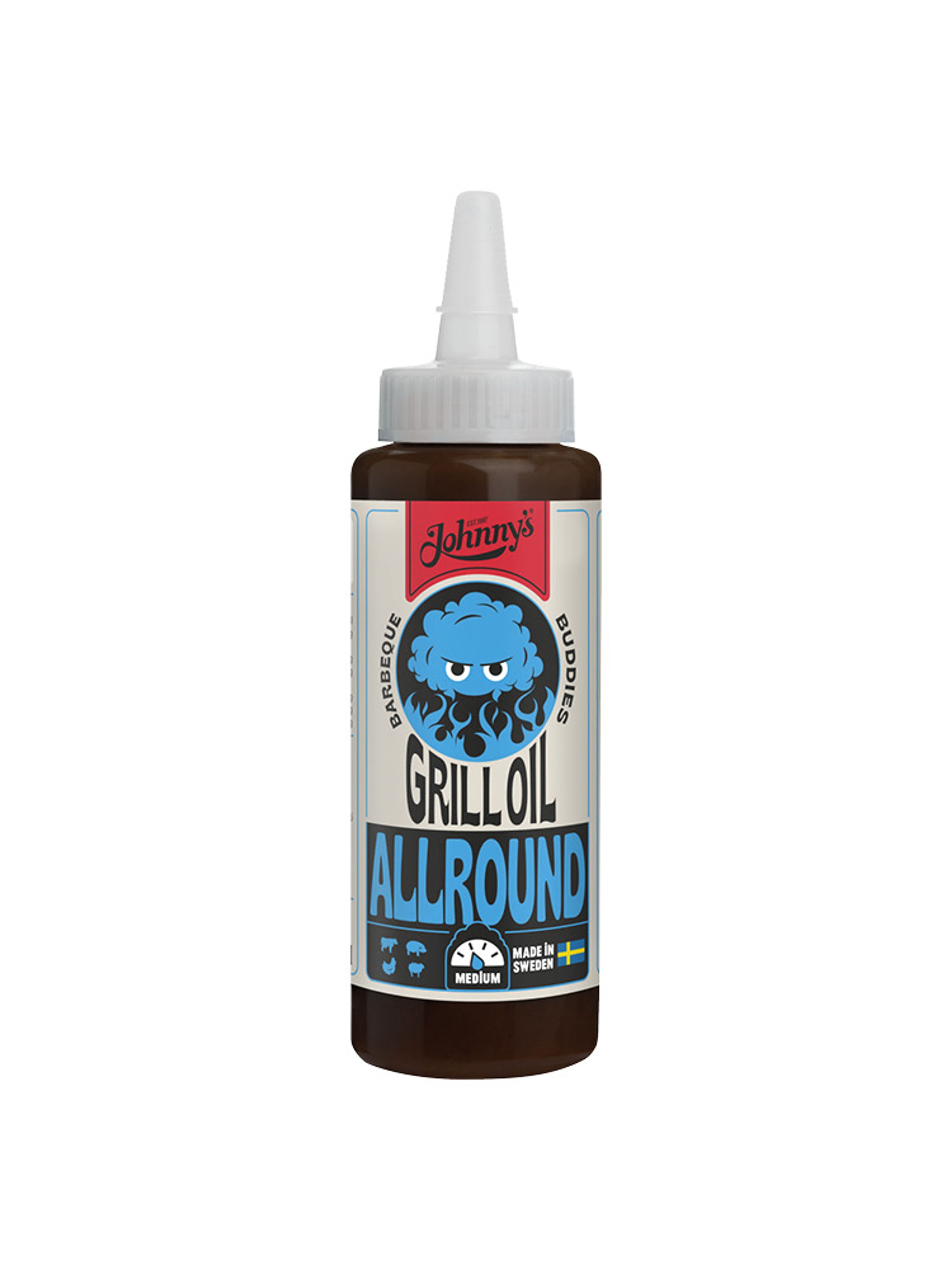 Produktbild som visar BBQ Oil Allround från Johnny's