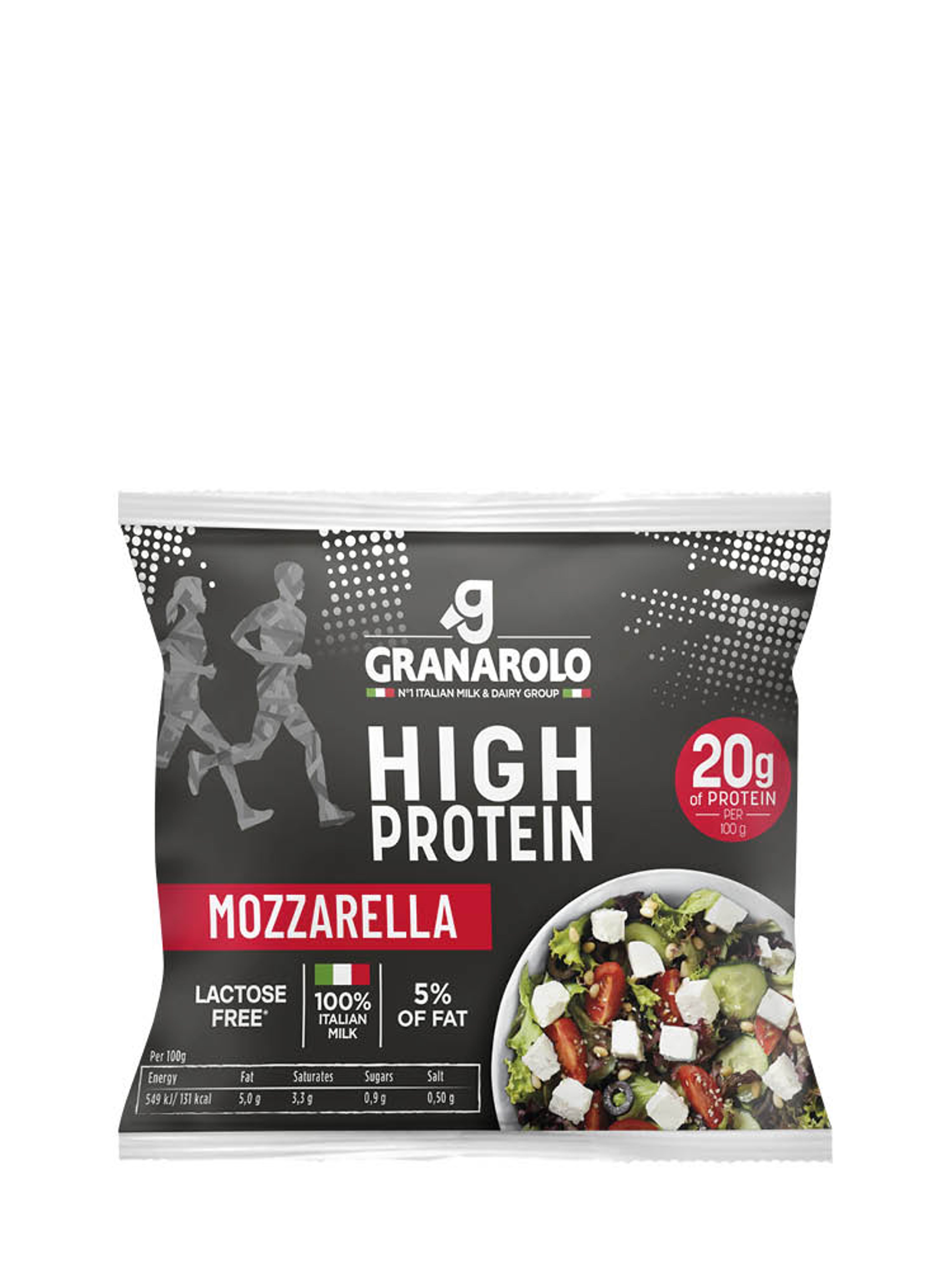 Produktbild som visar High Protein Mozzarella från Granarolo