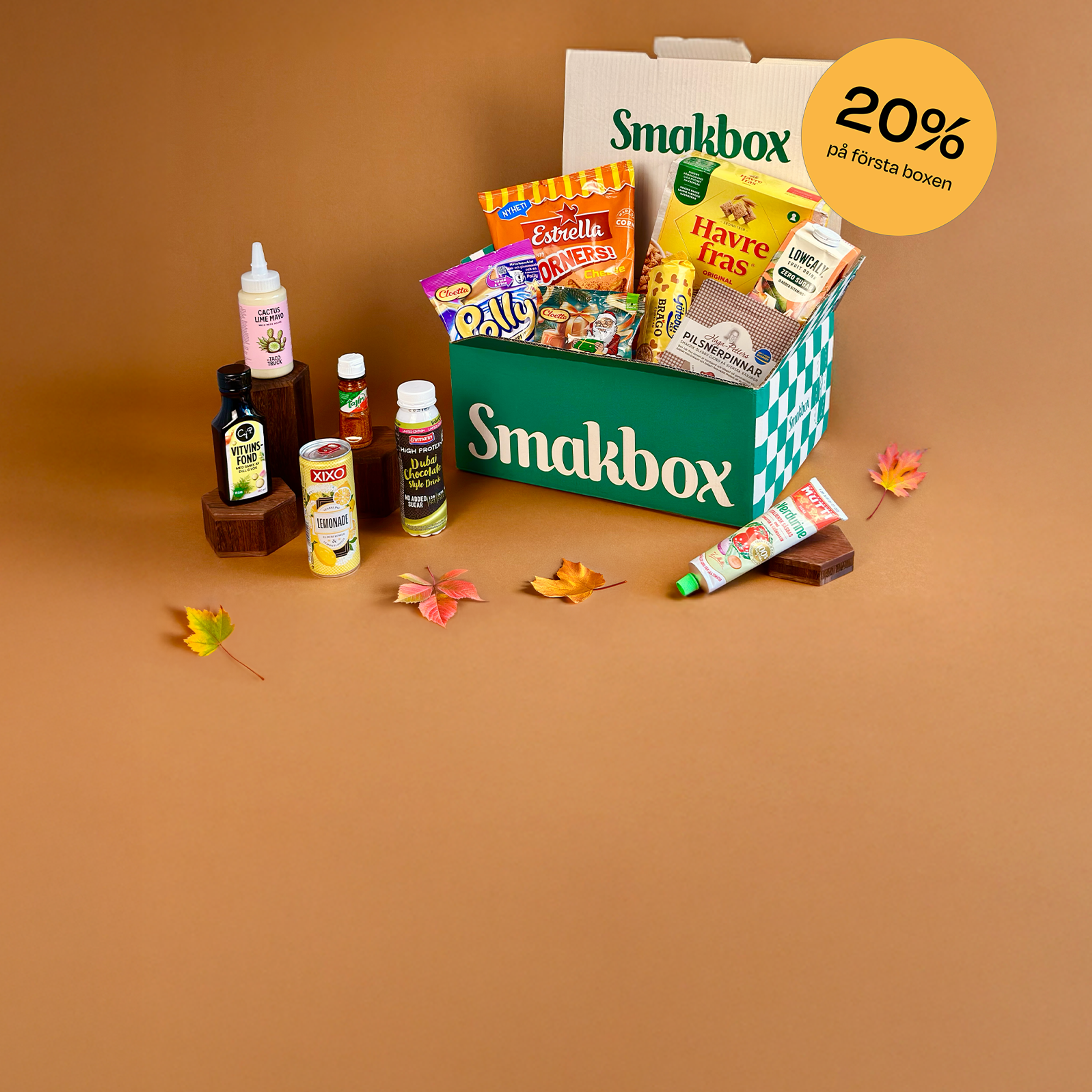 Hitta nya favoriter med Smakbox – Sveriges största provsmakningsbox