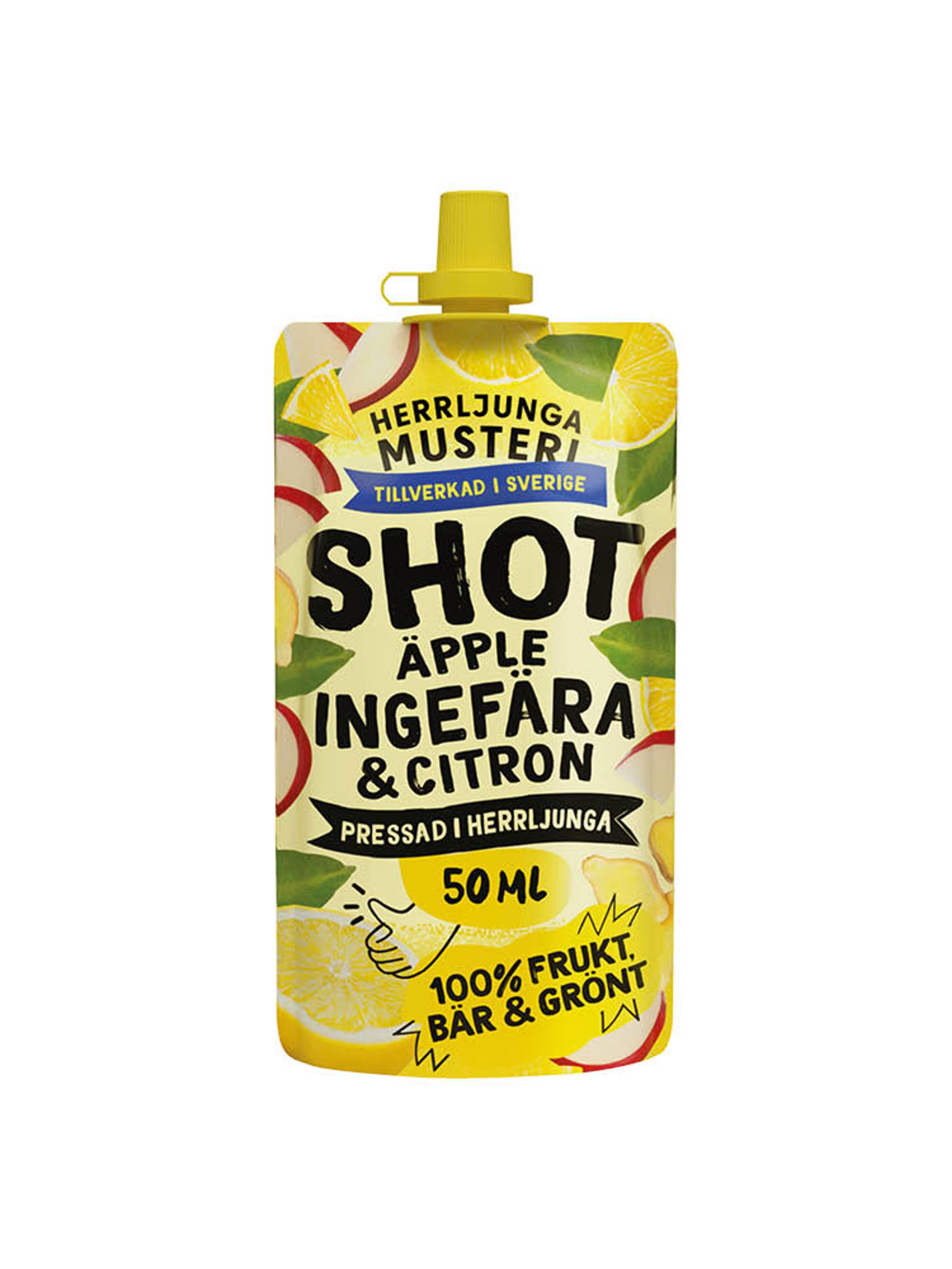 Produktbild som visar Ingefära shot pouch från Herrljunga Musteri