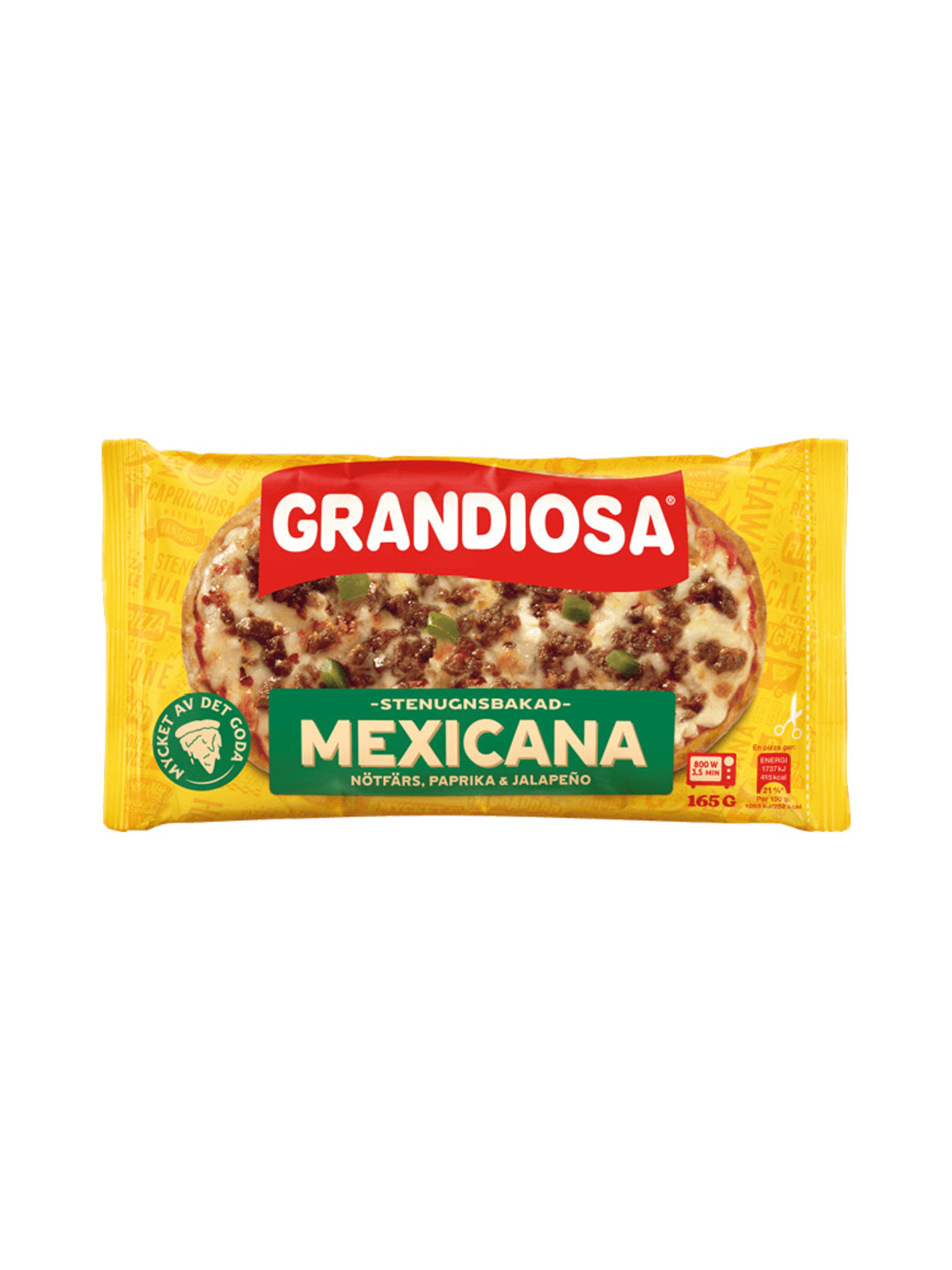 Produktbild som visar Minipizza Mexicana från Grandiosa