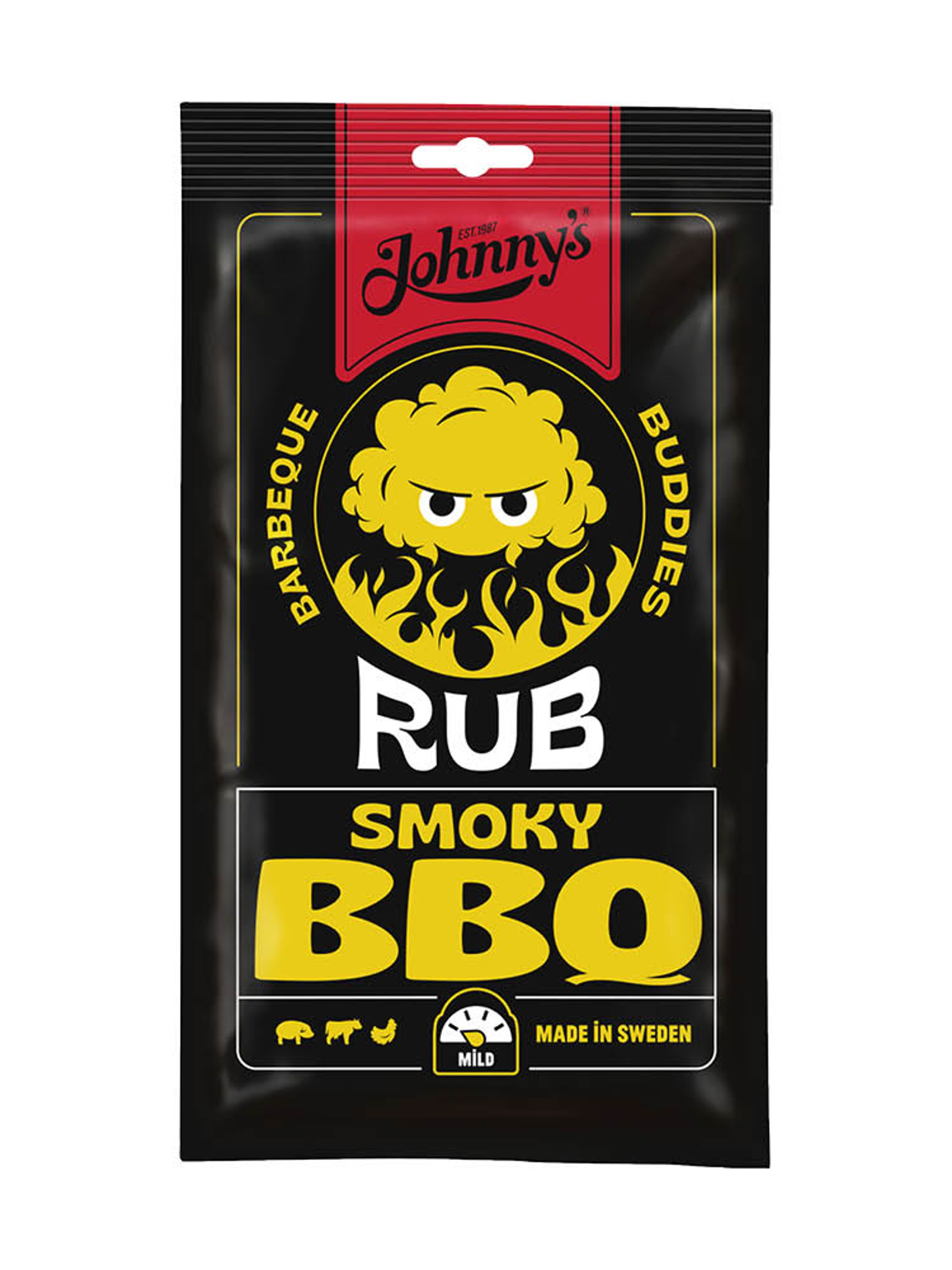 Produktbild som visar Rub Smoky BBQ från Johnny's