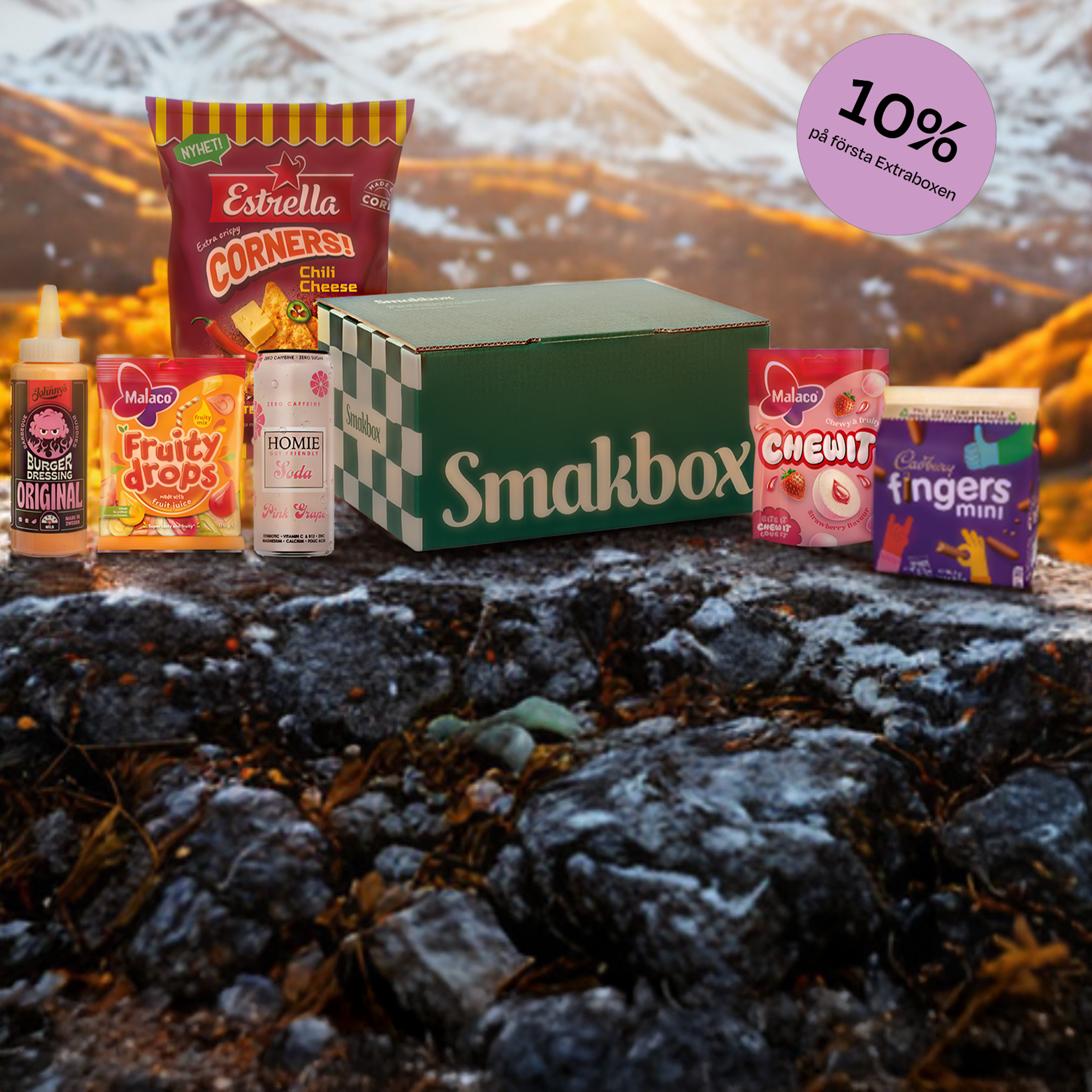 Hitta nya favoriter med Smakbox – Sveriges största provsmakningsbox