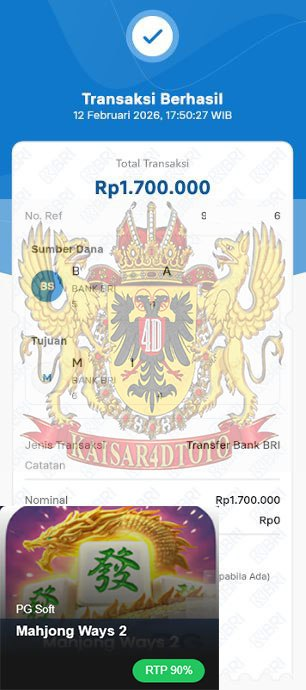 BUKTI JACKPOT KAISAR4DTOTO