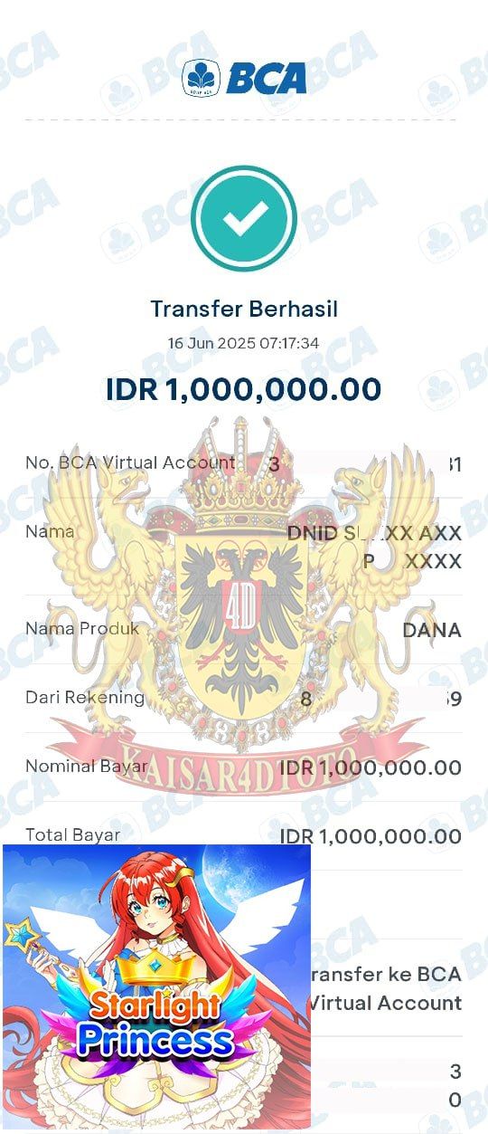 BUKTI JACKPOT KAISAR4DTOTO