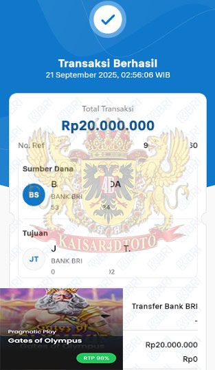 BUKTI JACKPOT KAISAR4DTOTO