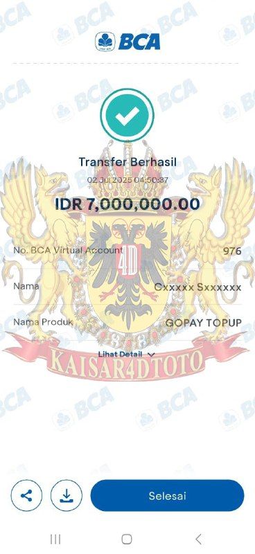 BUKTI JACKPOT KAISAR4DTOTO