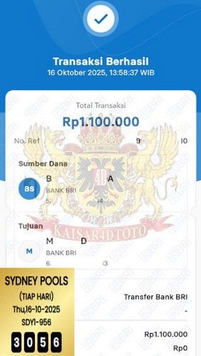 BUKTI JACKPOT KAISAR4DTOTO