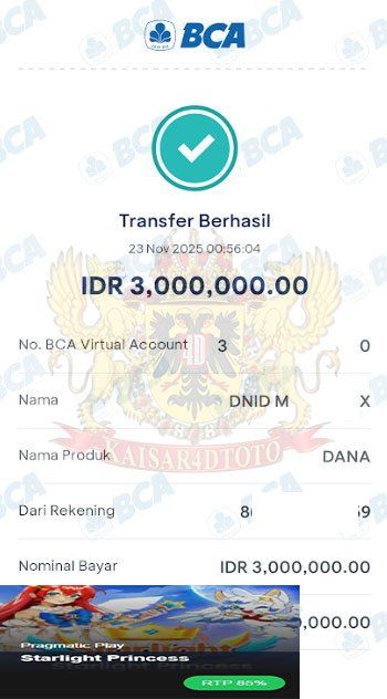 BUKTI JACKPOT KAISAR4DTOTO