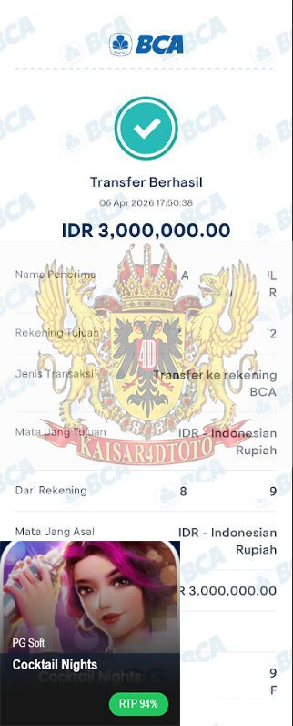 BUKTI JACKPOT KAISAR4DTOTO