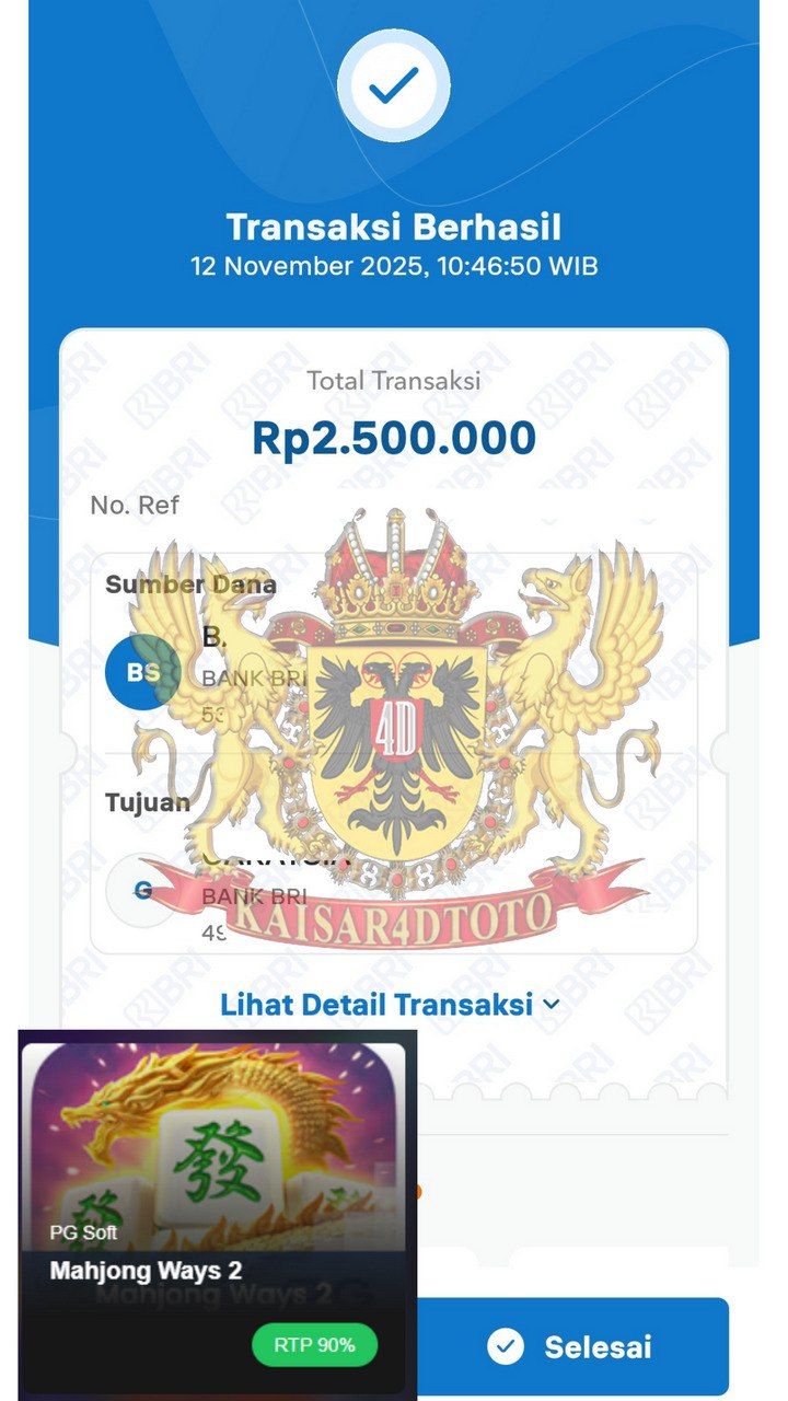 BUKTI JACKPOT KAISAR4DTOTO