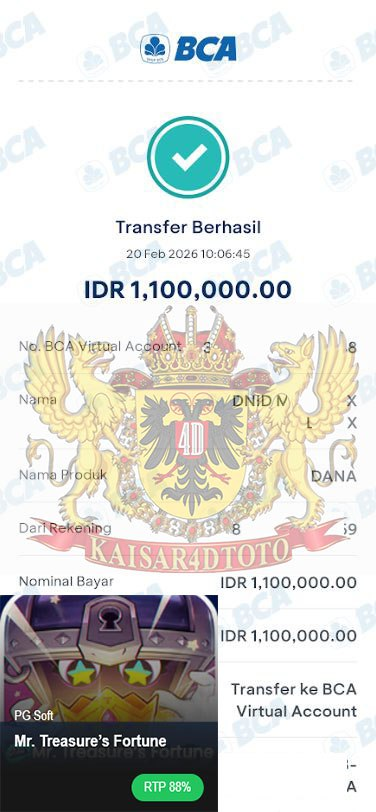 BUKTI JACKPOT KAISAR4DTOTO