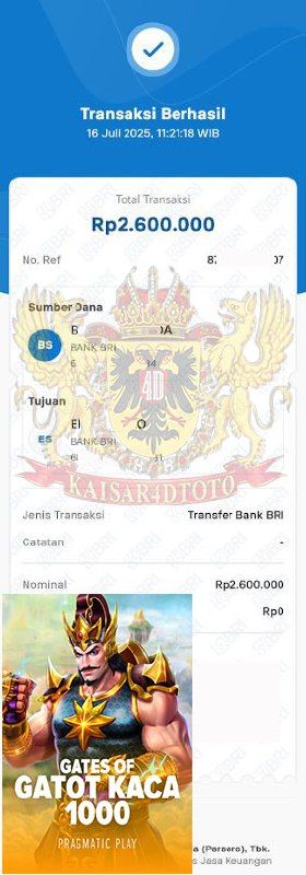 BUKTI JACKPOT KAISAR4DTOTO