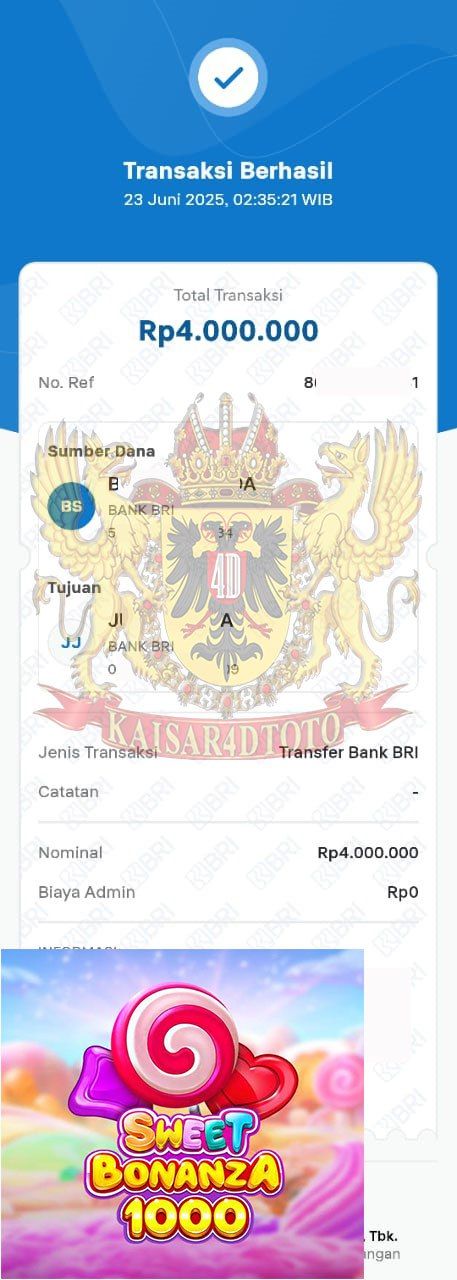 BUKTI JACKPOT KAISAR4DTOTO