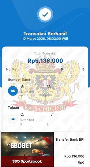 BUKTI JACKPOT KAISAR4DTOTO