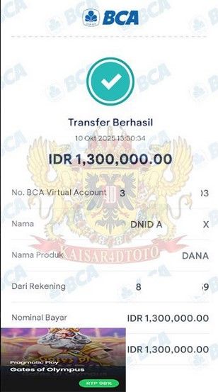 BUKTI JACKPOT KAISAR4DTOTO