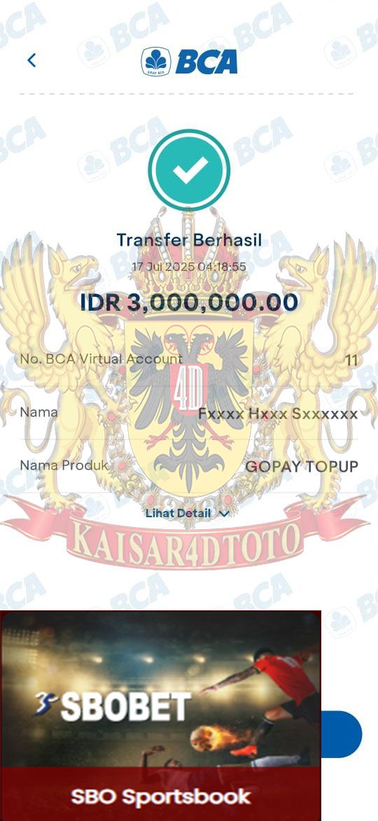 BUKTI JACKPOT KAISAR4DTOTO