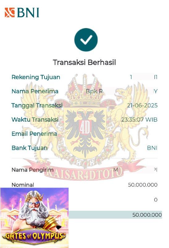 BUKTI JACKPOT KAISAR4DTOTO