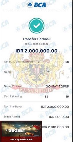BUKTI JACKPOT KAISAR4DTOTO