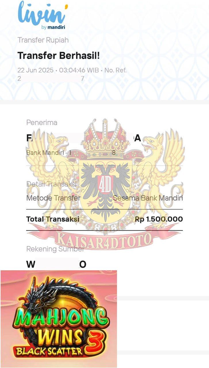 BUKTI JACKPOT KAISAR4DTOTO
