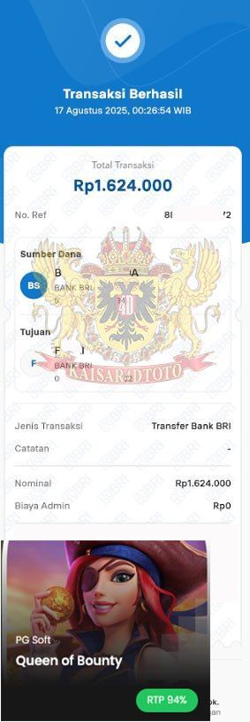 BUKTI JACKPOT KAISAR4DTOTO