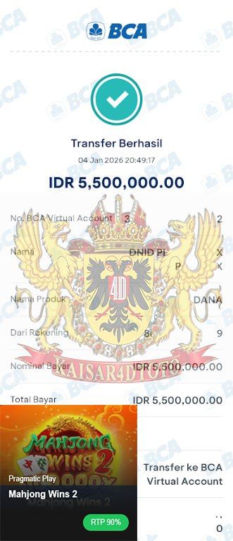 BUKTI JACKPOT KAISAR4DTOTO