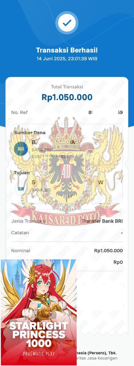 BUKTI JACKPOT KAISAR4DTOTO