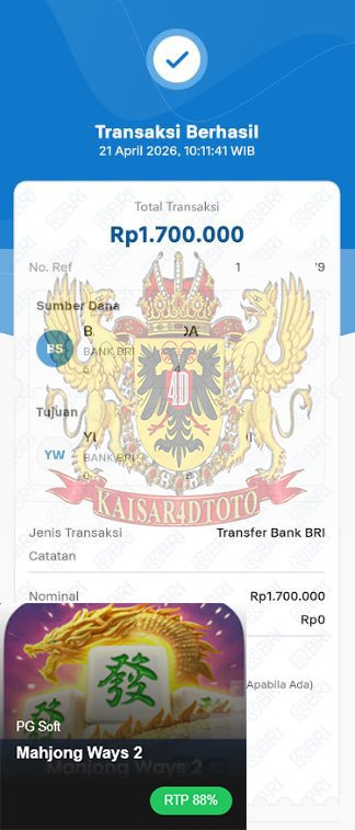 BUKTI JACKPOT KAISAR4DTOTO