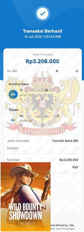 BUKTI JACKPOT KAISAR4DTOTO