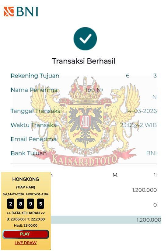 BUKTI JACKPOT KAISAR4DTOTO