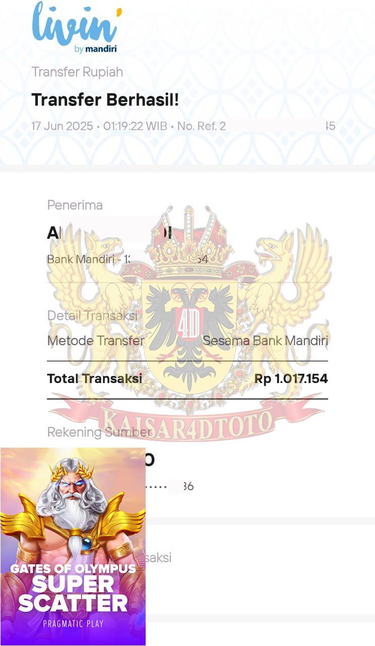 BUKTI JACKPOT KAISAR4DTOTO